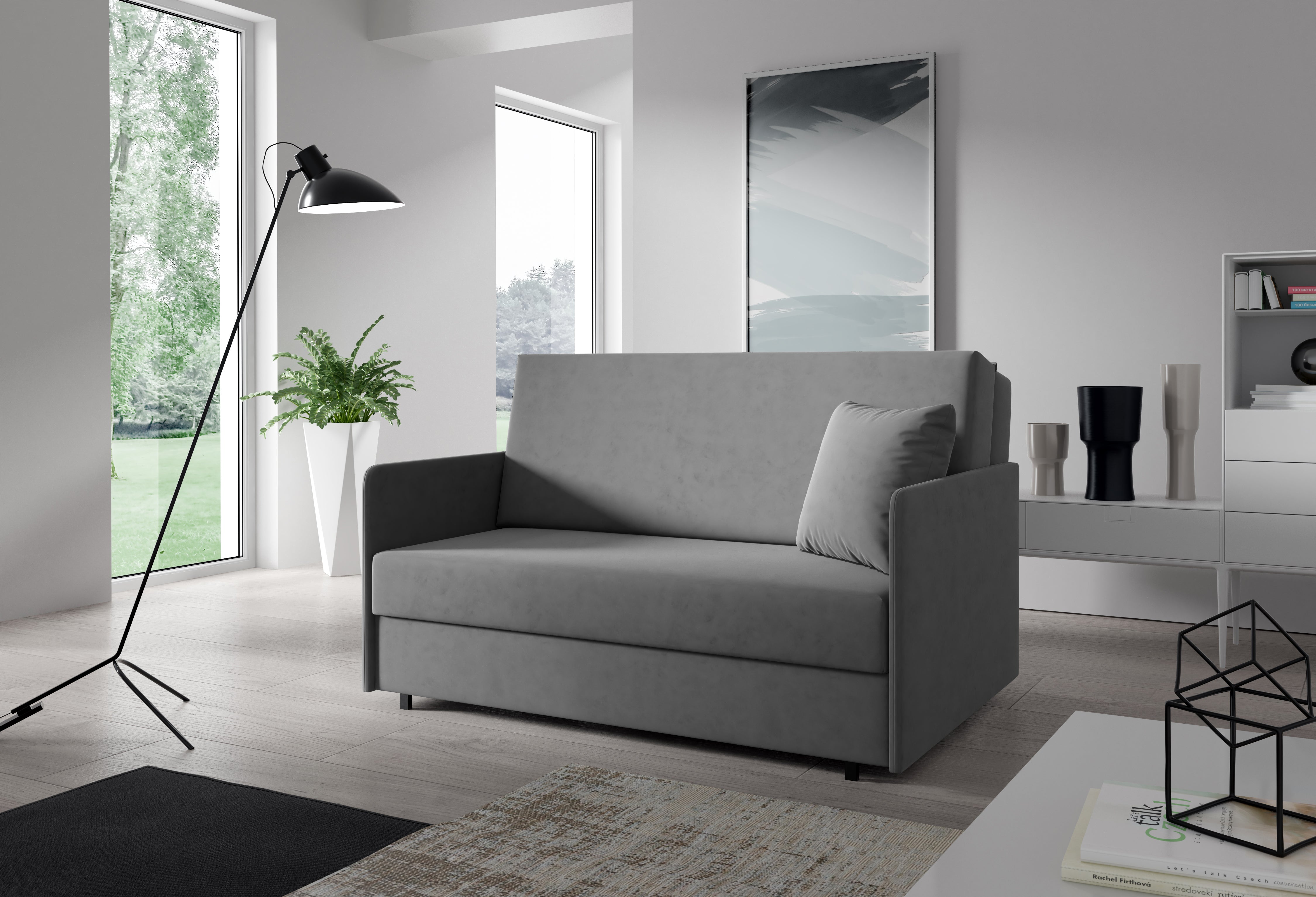 Antonio III 3 Seater Sofa Bed – 140 cm