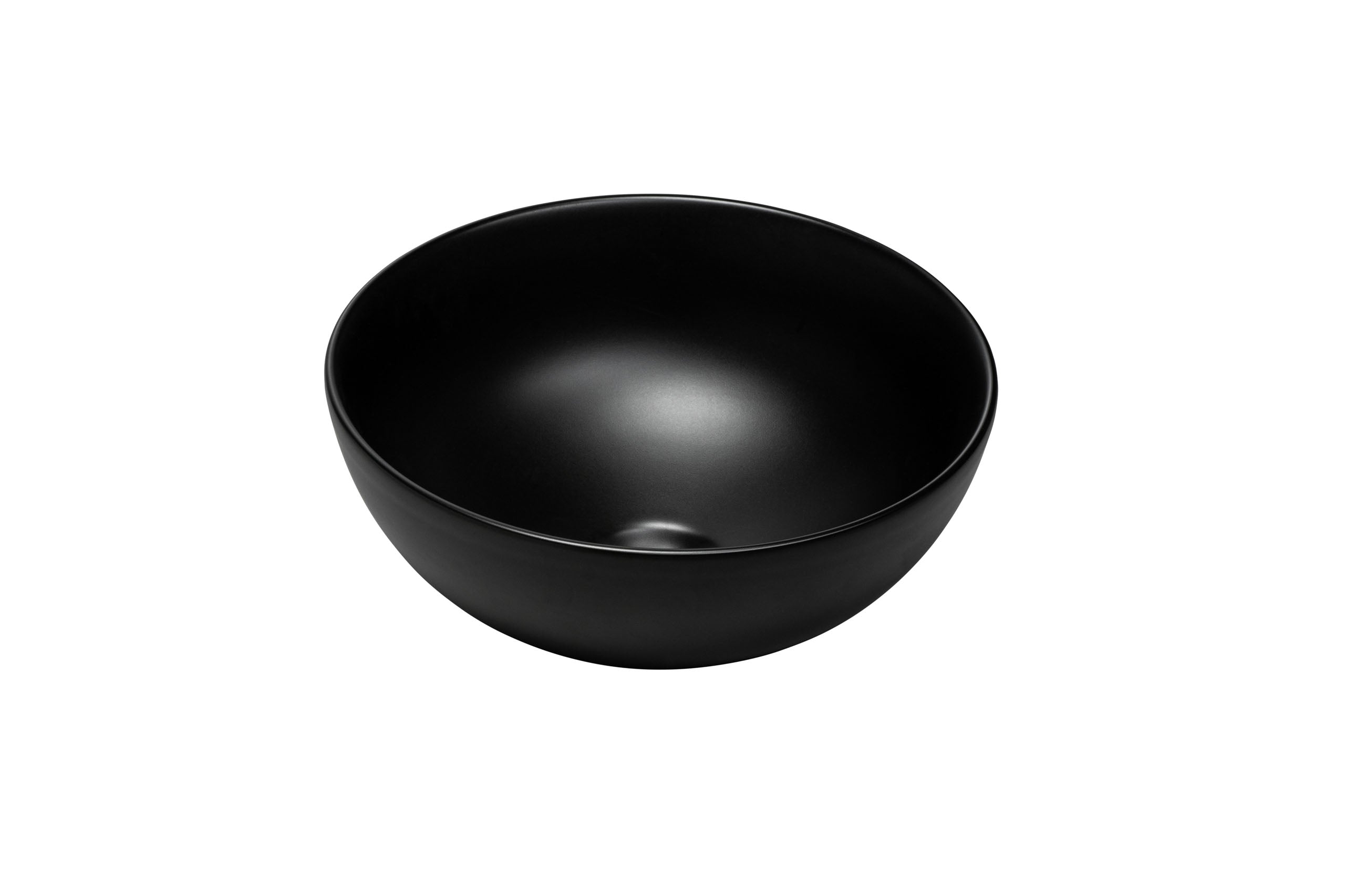 Domi Countertop Basin – Matt Black, 32 cm