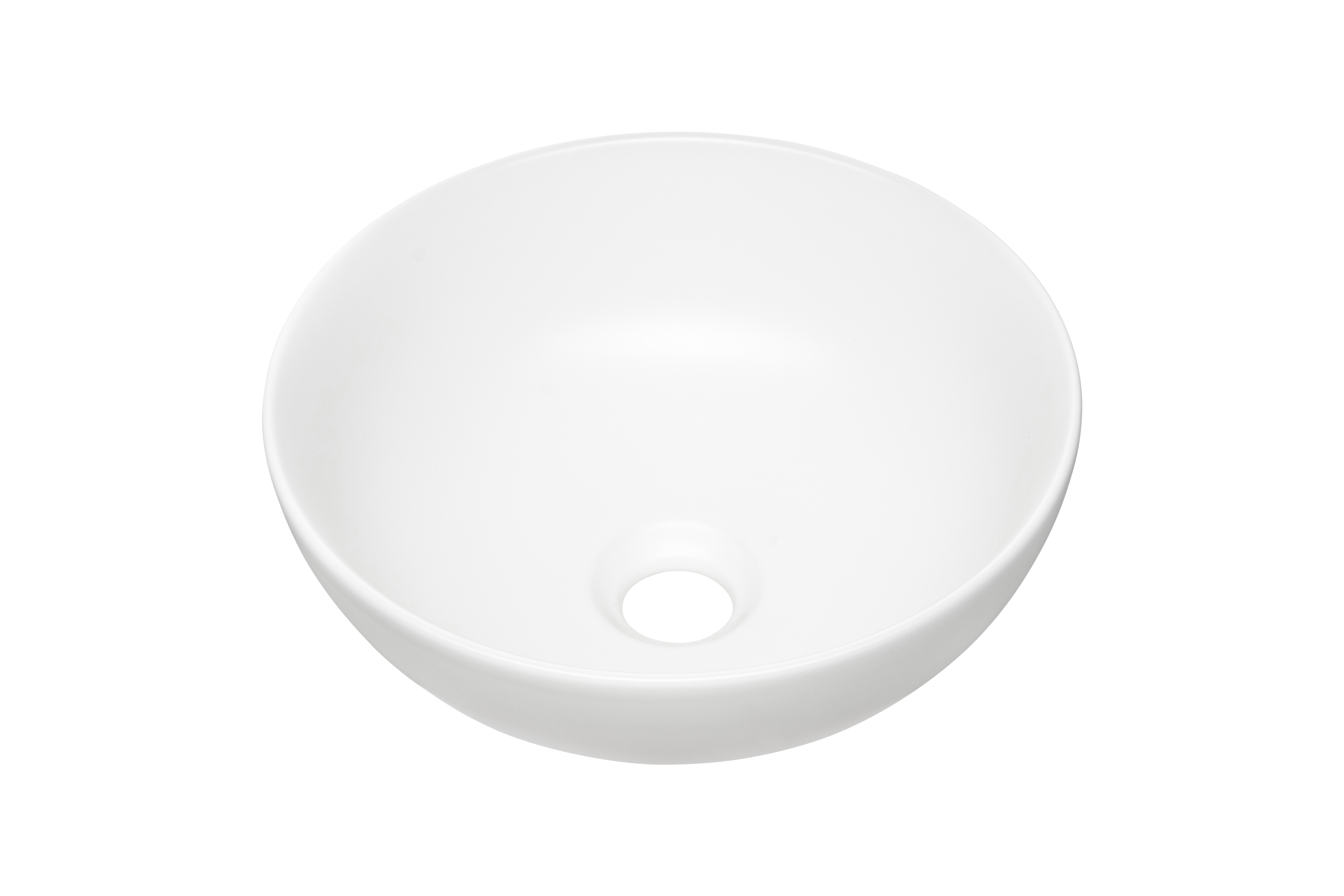 Domi Countertop Basin – Matt White, 32 cm