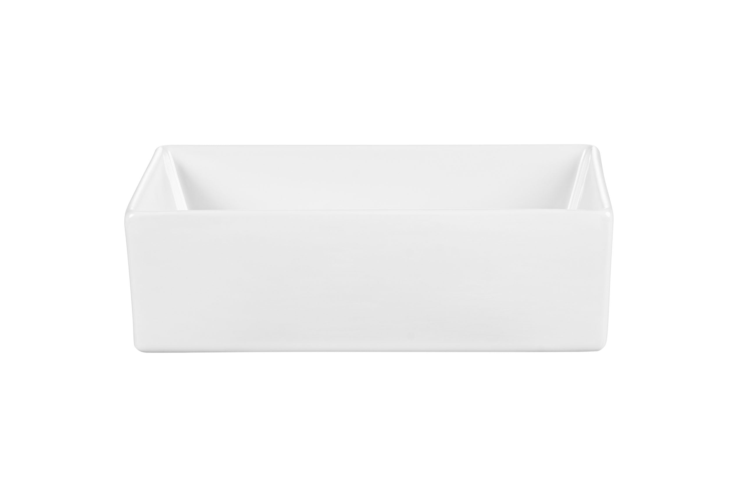 Gaja Countertop Basin – Shiny White, 35 cm