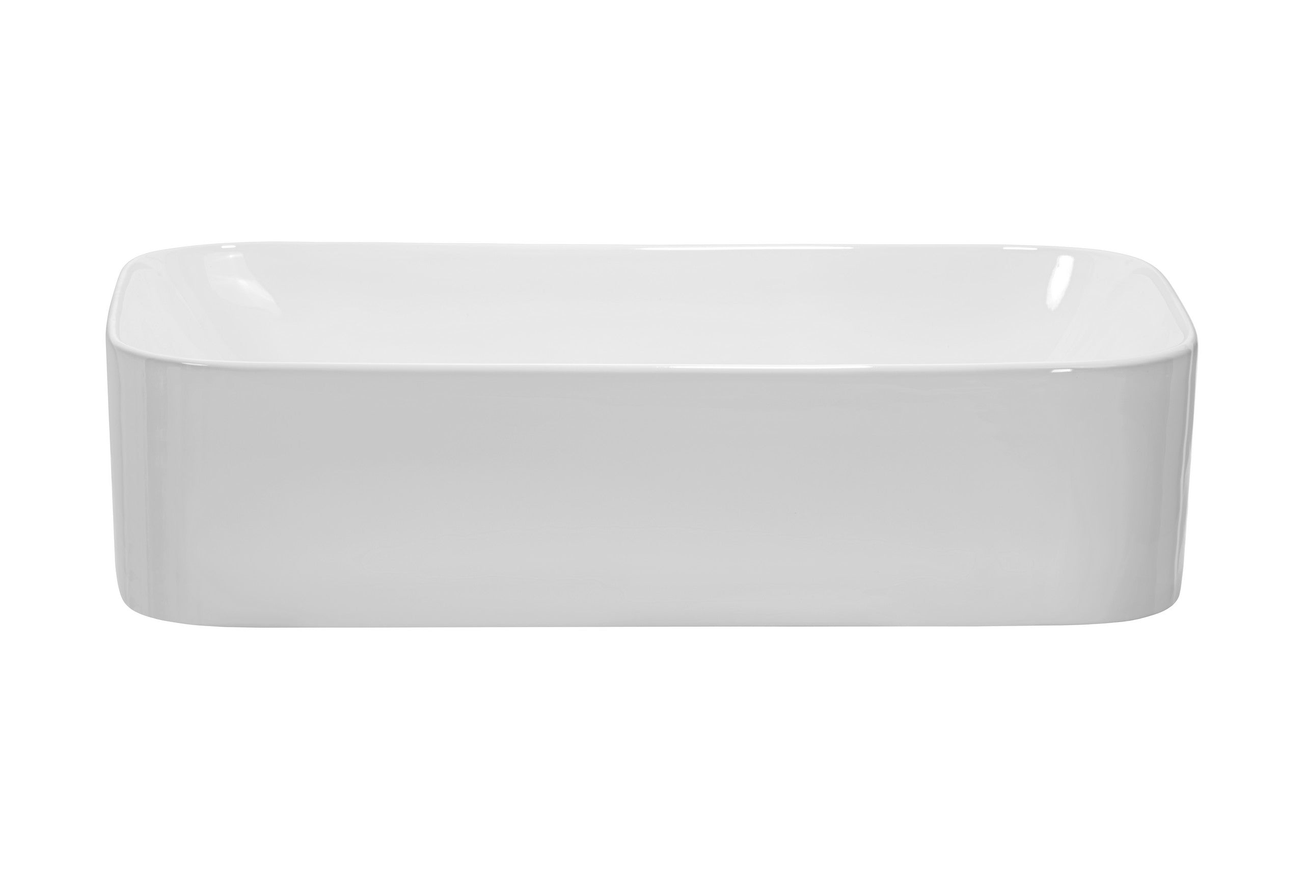 Kati Countertop Basin – Shiny White, 61 cm
