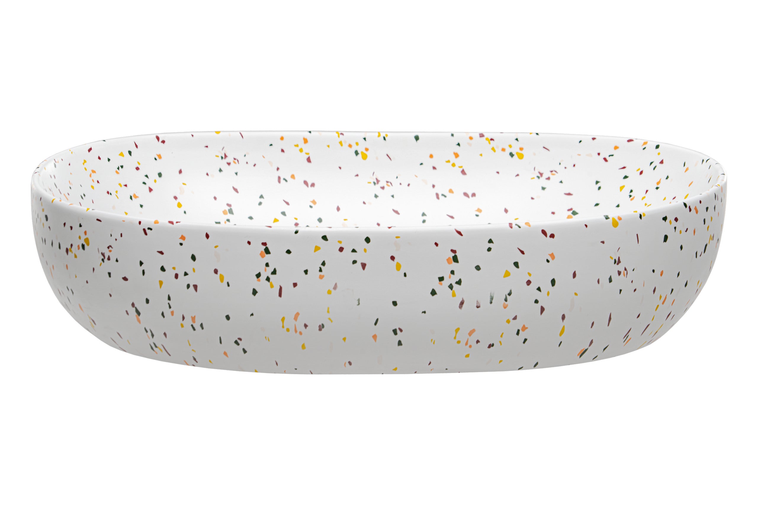 Lili Countertop Basin – Matt Terrazzo, 60 cm