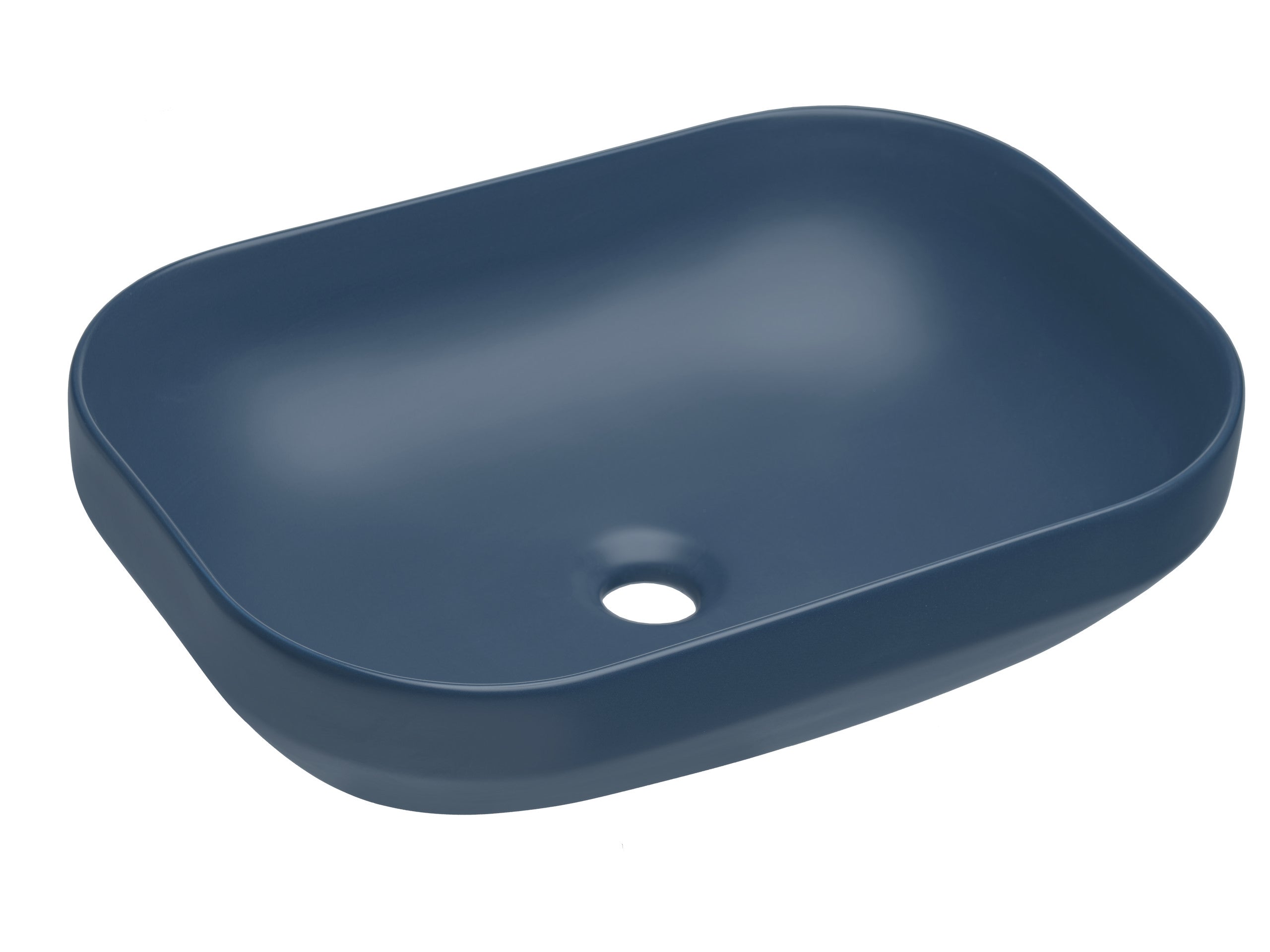 Neli Countertop Basin – Matt Navy Blue, 50.4 x 35.2 cm