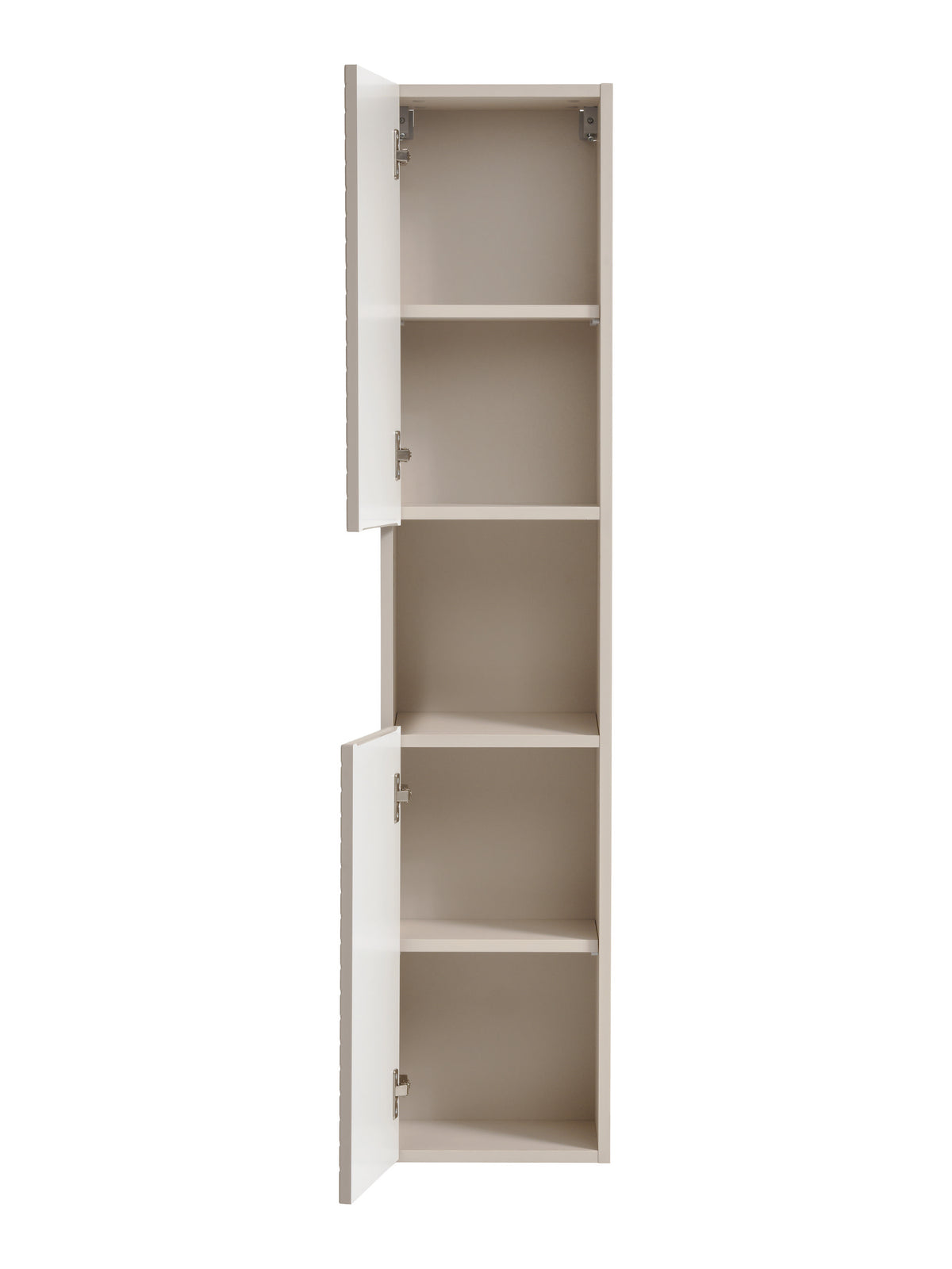 Viva Cashmere Tall Cabinet 2-Door – Cashmere Matt, 30 cm