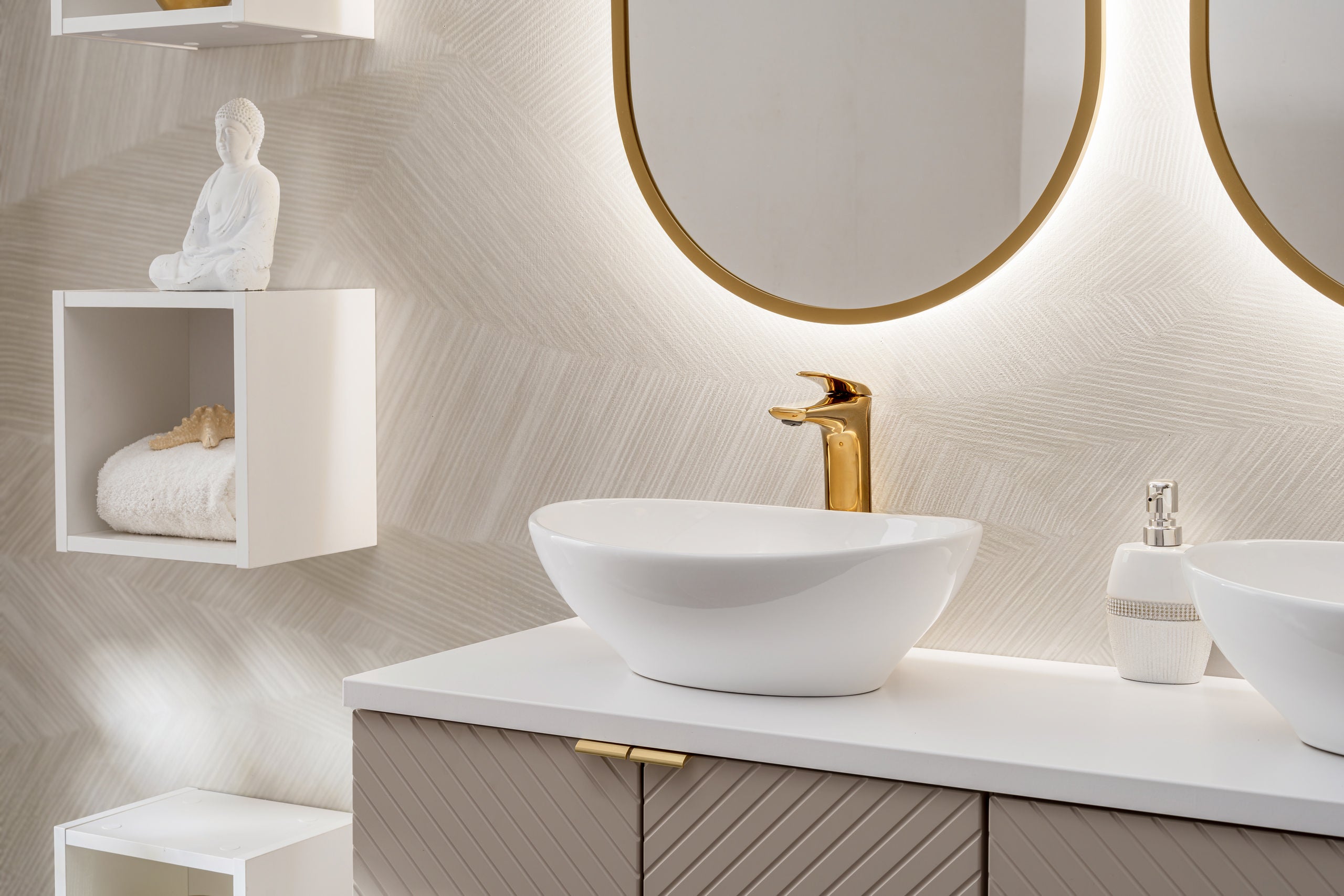 Viva Cashmere Vanity Unit Set 60 / 80 cm – Configure Your Bathroom