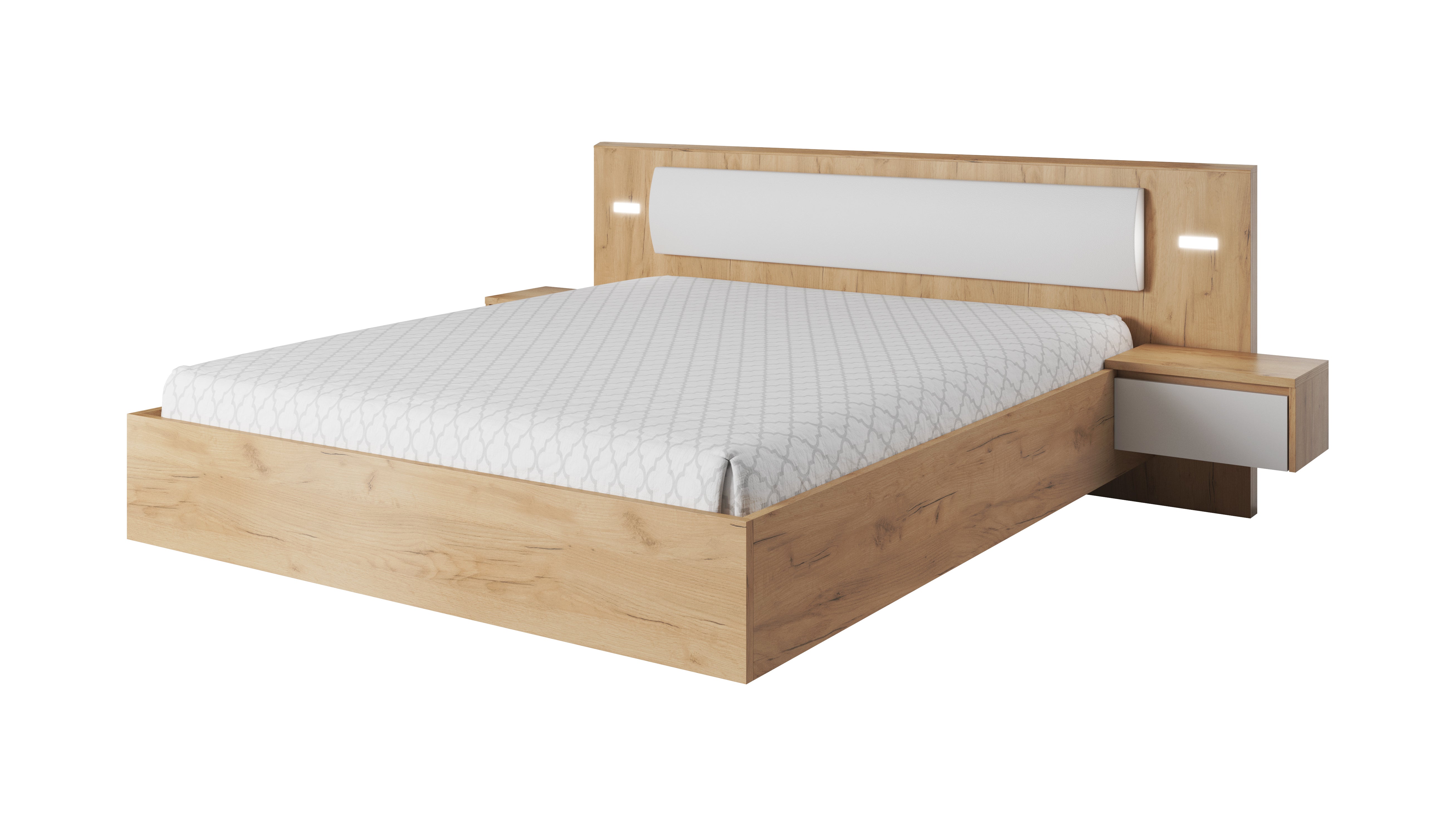 Lask Xelo – Bed with Nightstand