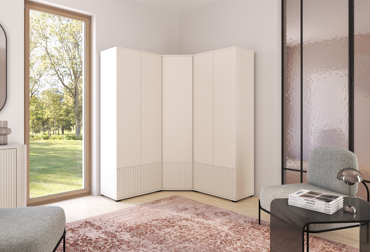 Rayo Wardrobe Set 11 – Cashmere, 140 cm