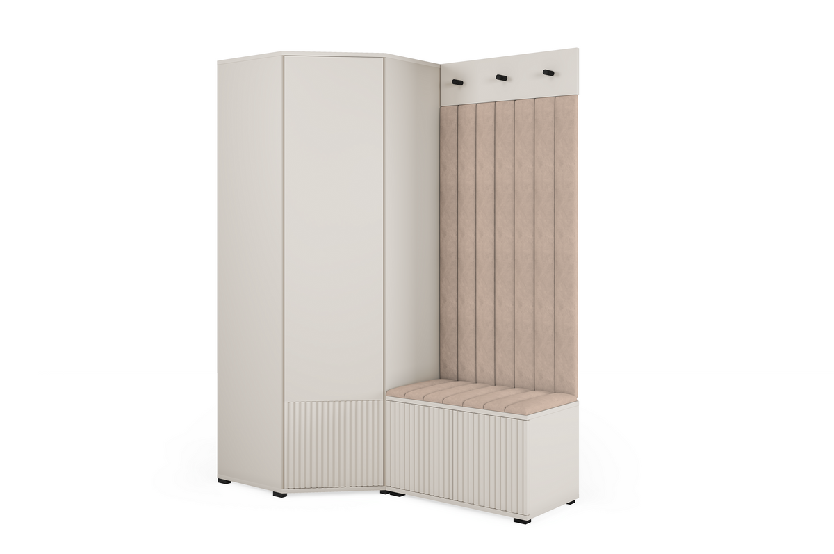Rayo Wardrobe Set 12 – Cashmere, 140 cm