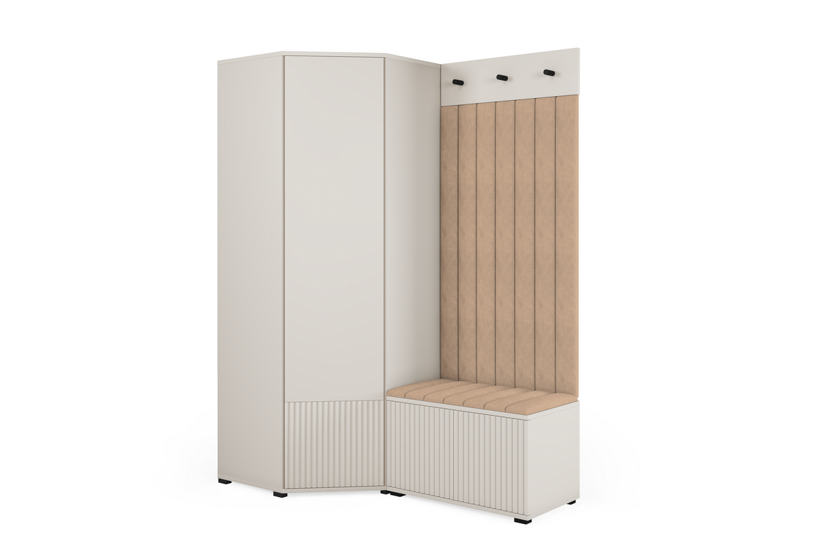 Rayo Wardrobe Set 12 – Cashmere, 140 cm