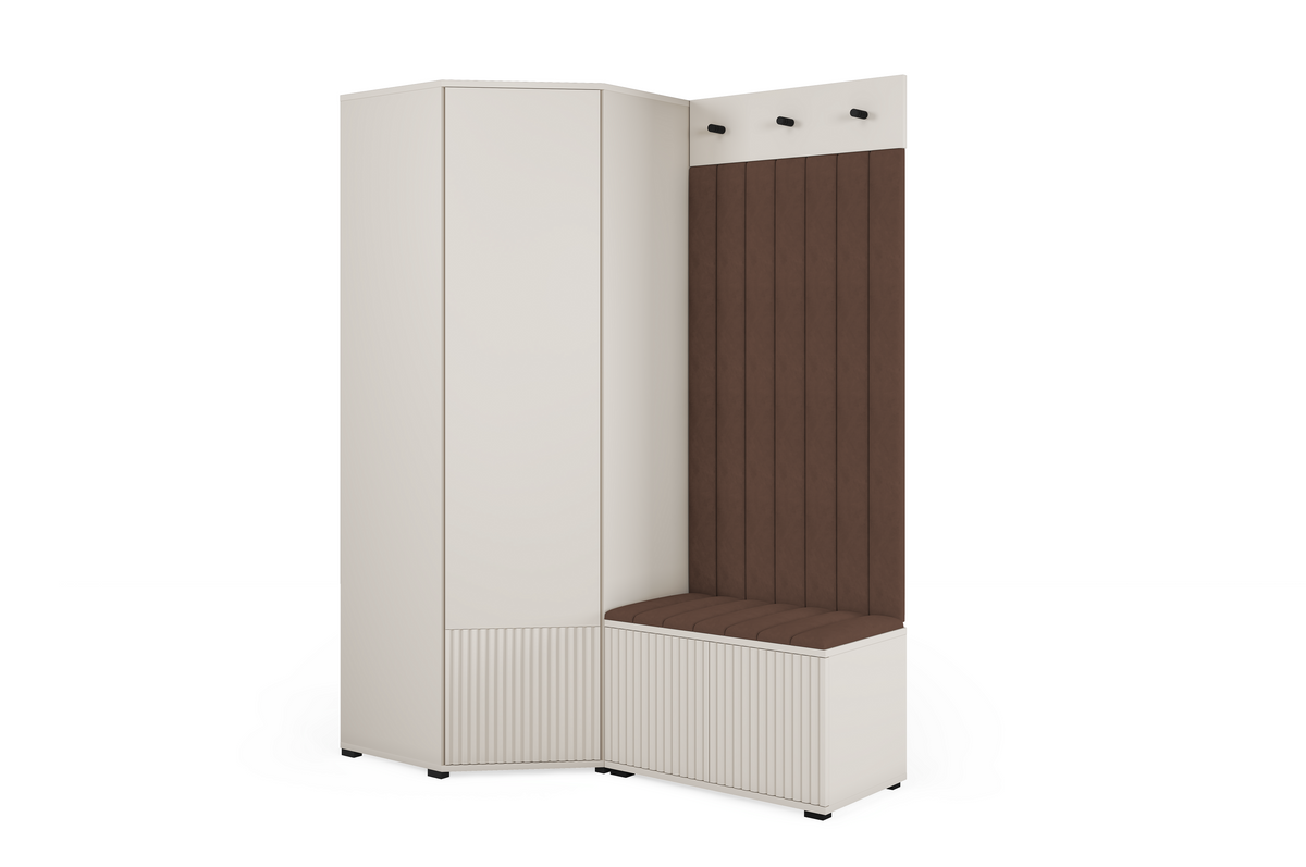 Rayo Wardrobe Set 12 – Cashmere, 140 cm