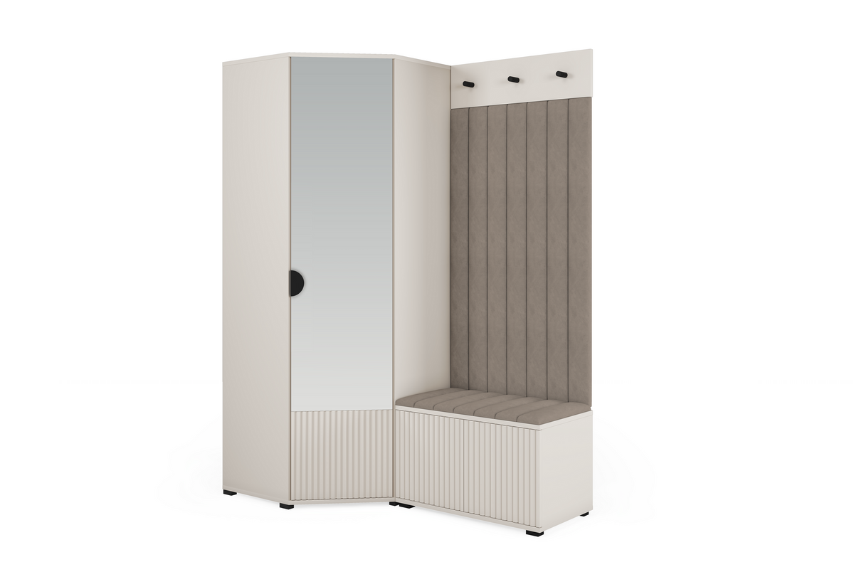 Rayo Wardrobe Set 12 – Cashmere, 140 cm