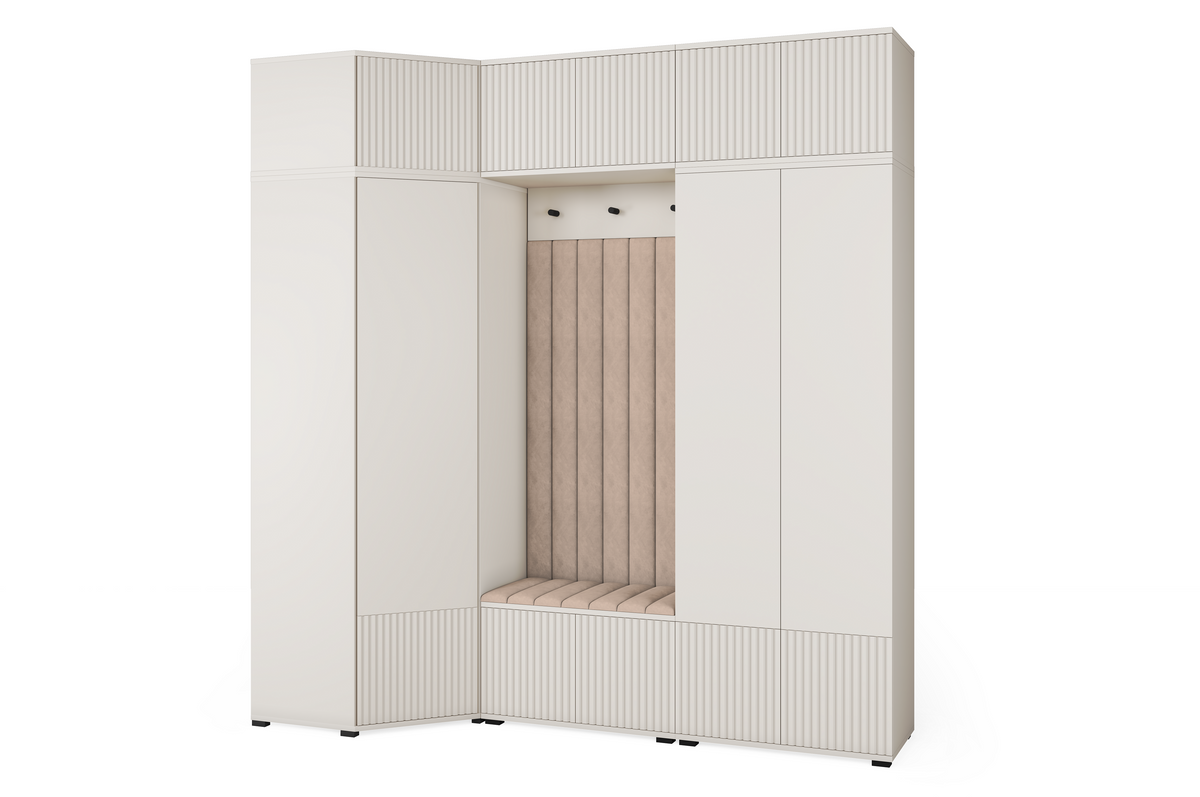 Rayo Wardrobe Set 15 – Cashmere, 210 cm