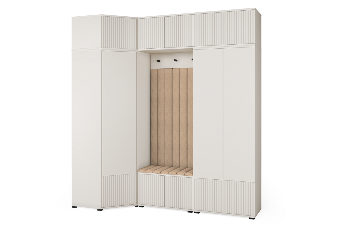 Rayo Wardrobe Set 15 – Cashmere, 210 cm