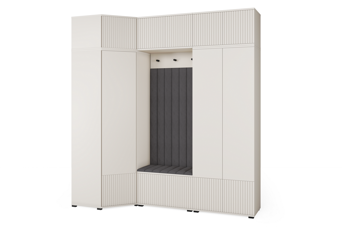 Rayo Wardrobe Set 15 – Cashmere, 210 cm
