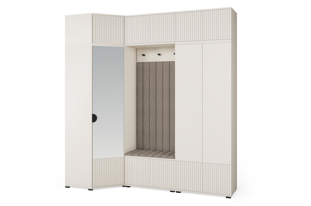 Rayo Wardrobe Set 15 – Cashmere, 210 cm