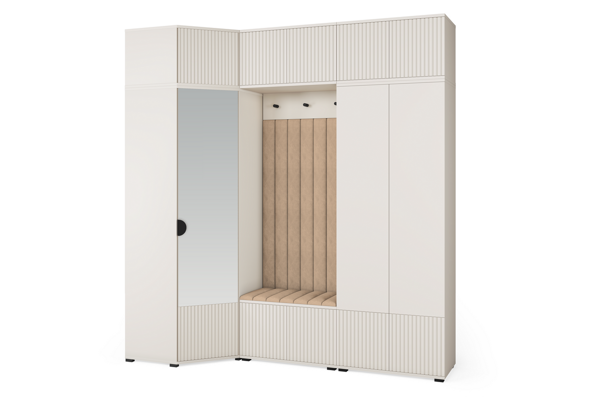 Rayo Wardrobe Set 15 – Cashmere, 210 cm