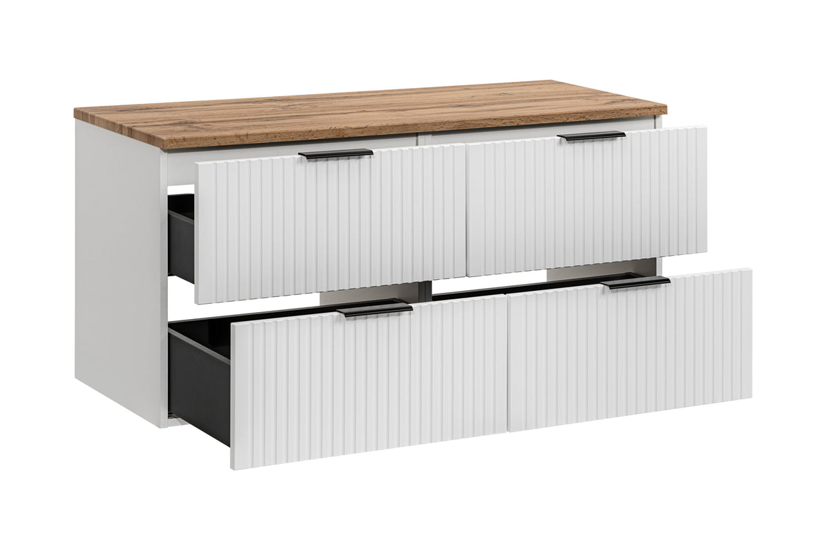 Adel White Vanity Unit Set 100 / 120 / 140 cm – Configure Your Bathroom