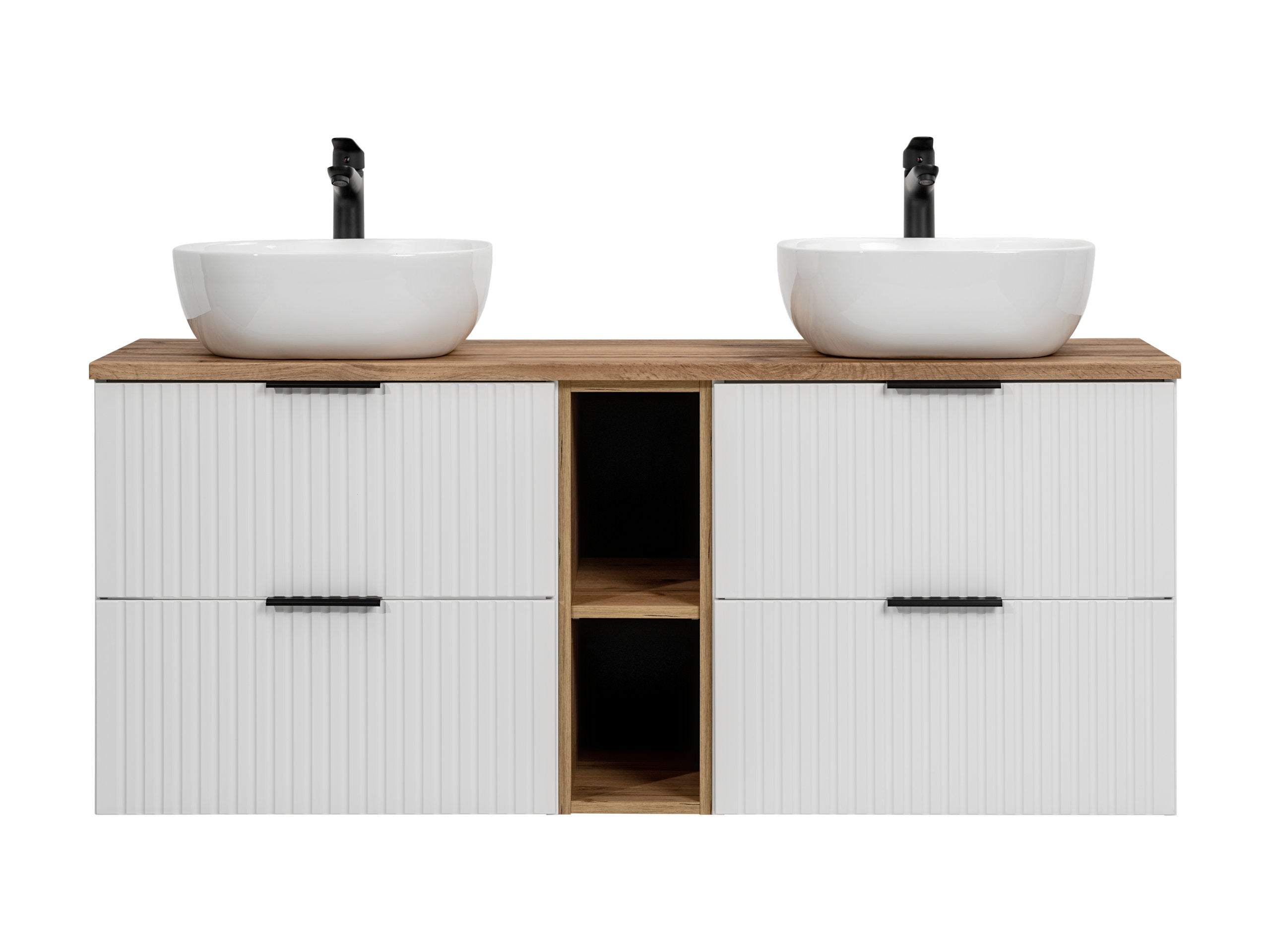Adel White Vanity Unit Set 100 / 120 / 140 cm – Configure Your Bathroom