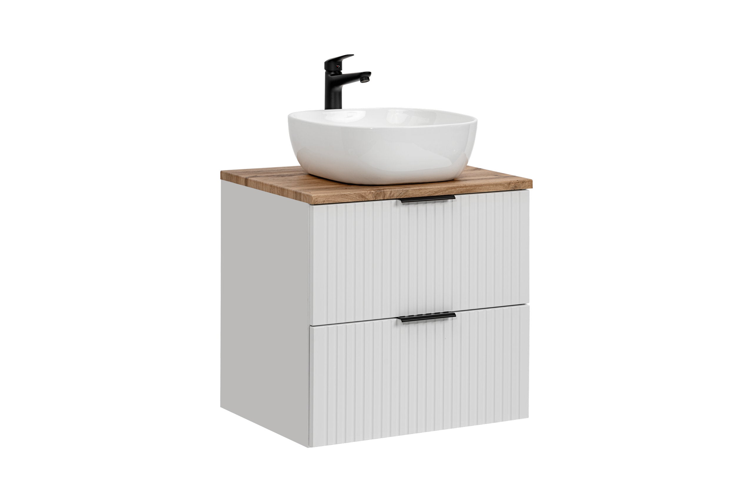 Adel White Vanity Unit Set 40 / 60 / 80 cm – Configure Your Bathroom