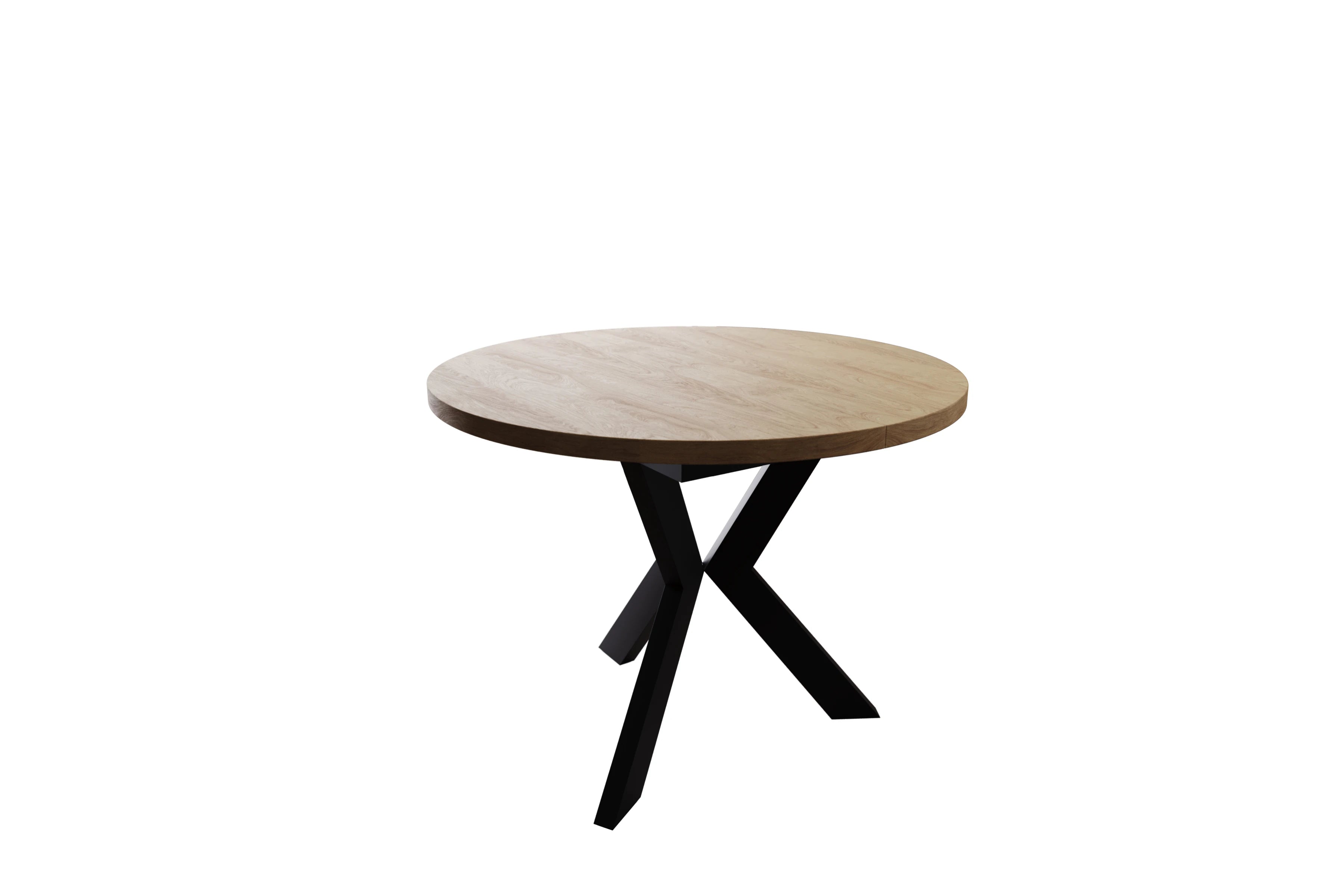 Round Dining Table Redpak Agne (Extendable) Hamilton Oak