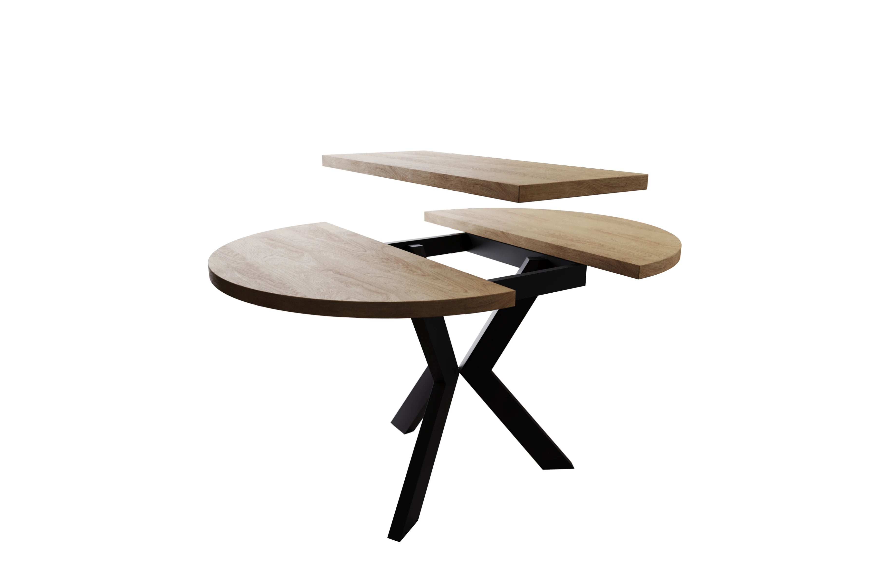 Round Dining Table Redpak Agne (Extendable) Hikora