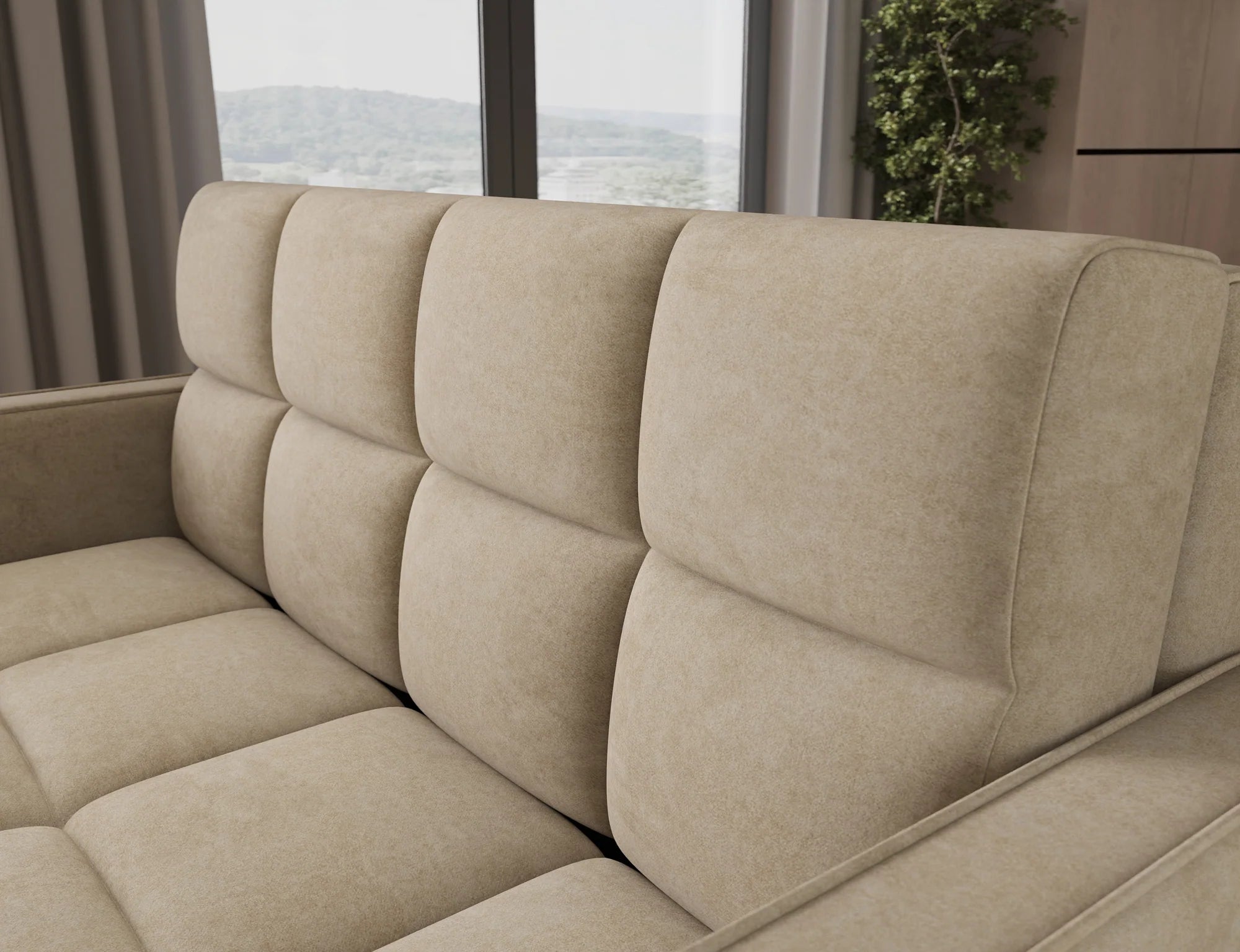 Eltap Deverio  Sofa Bed with Storage – 154 x 103 cm