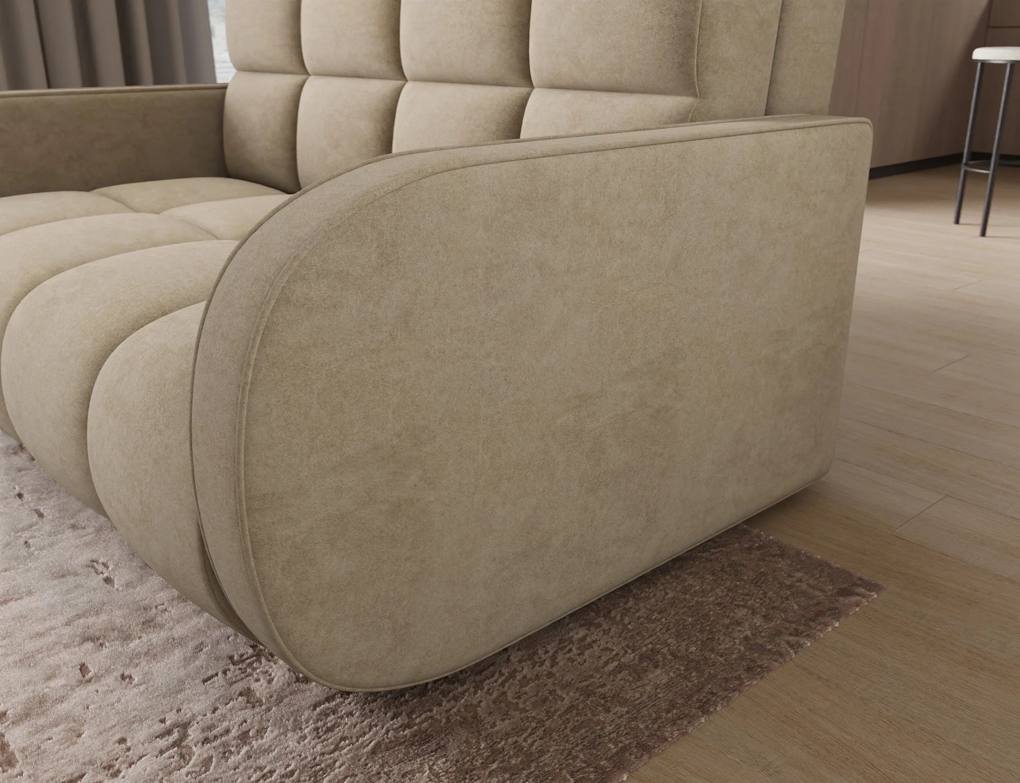 Eltap Deverio  Sofa Bed with Storage – 154 x 103 cm