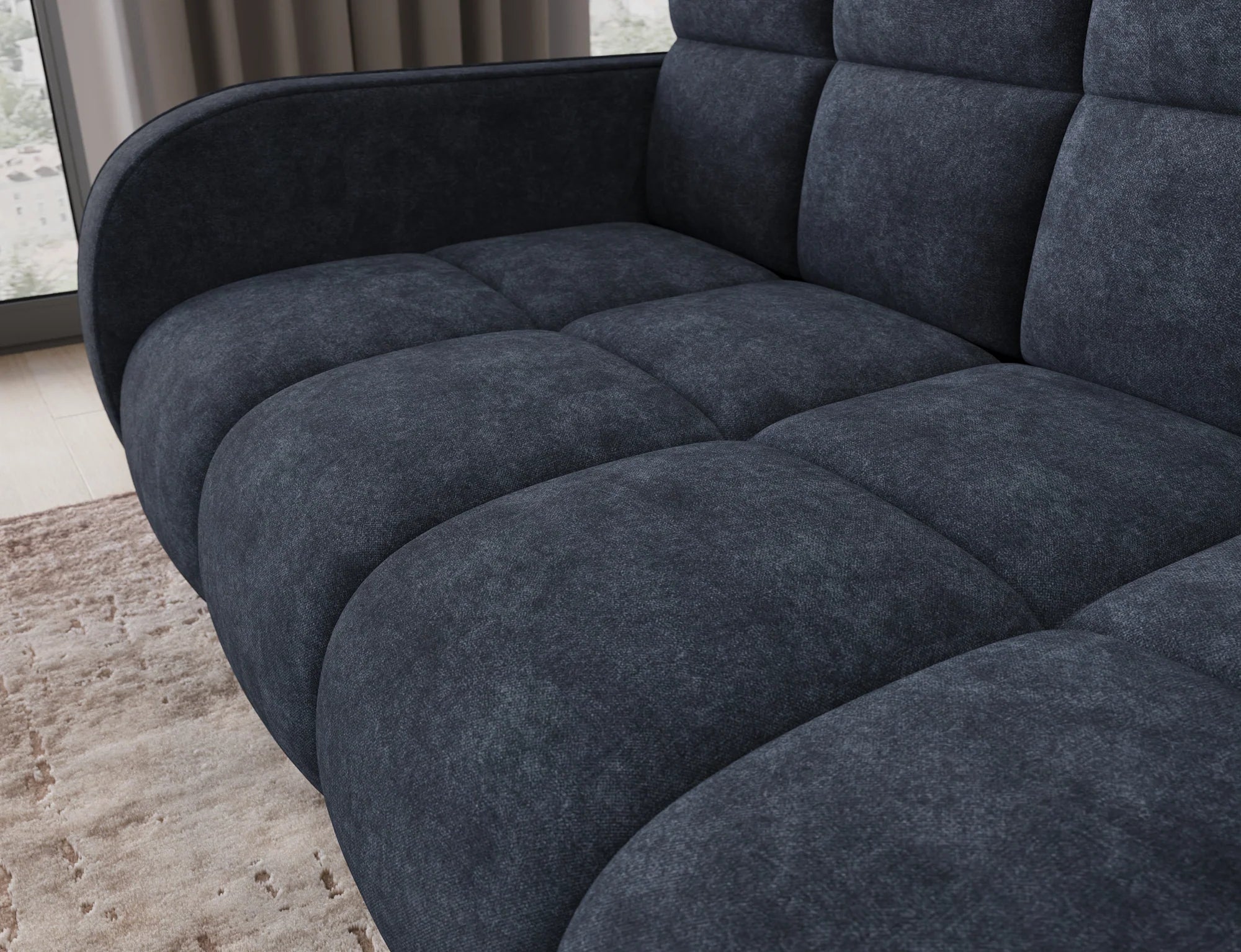 Eltap Deverio  Sofa Bed with Storage – 154 x 103 cm