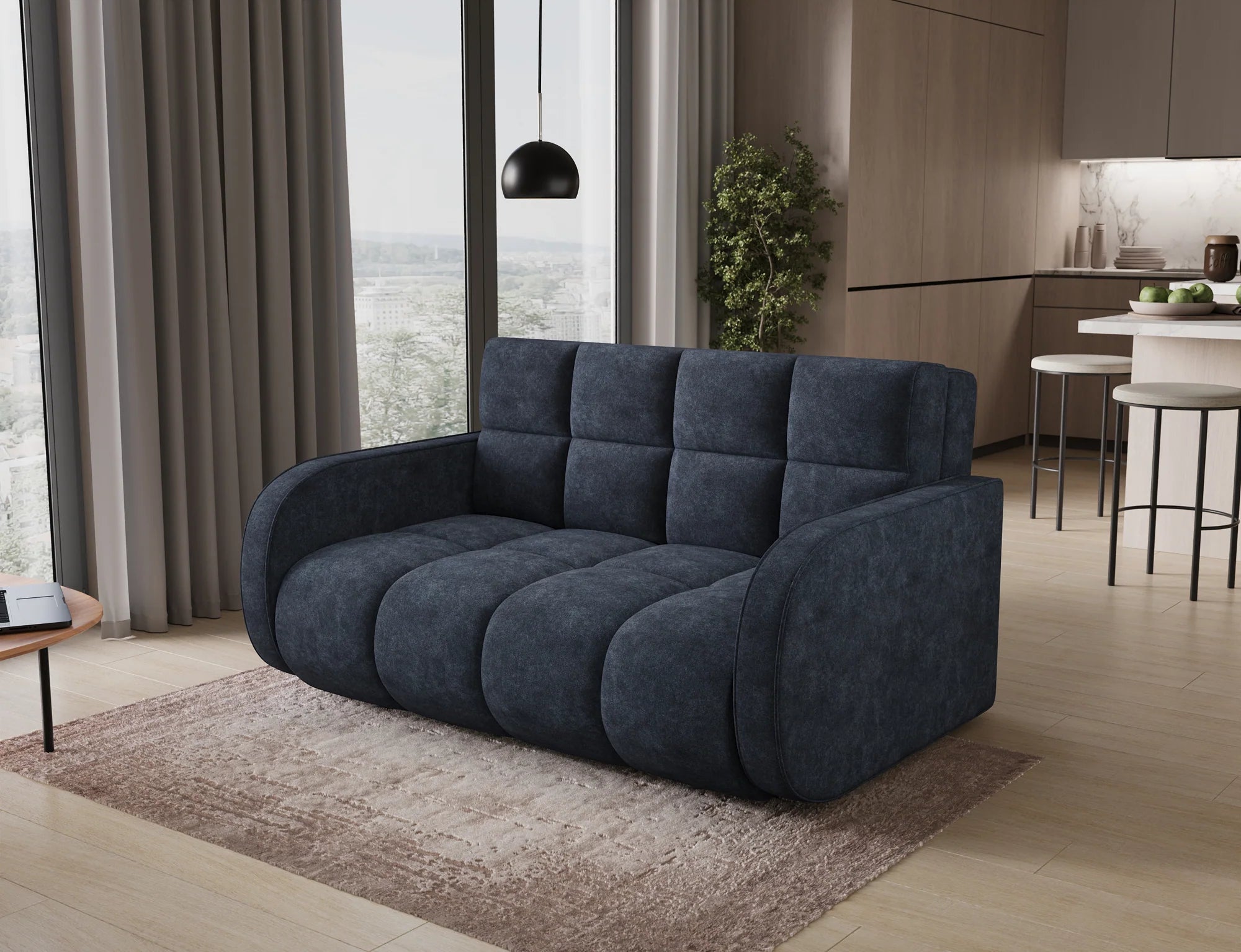 Eltap Deverio  Sofa Bed with Storage – 154 x 103 cm