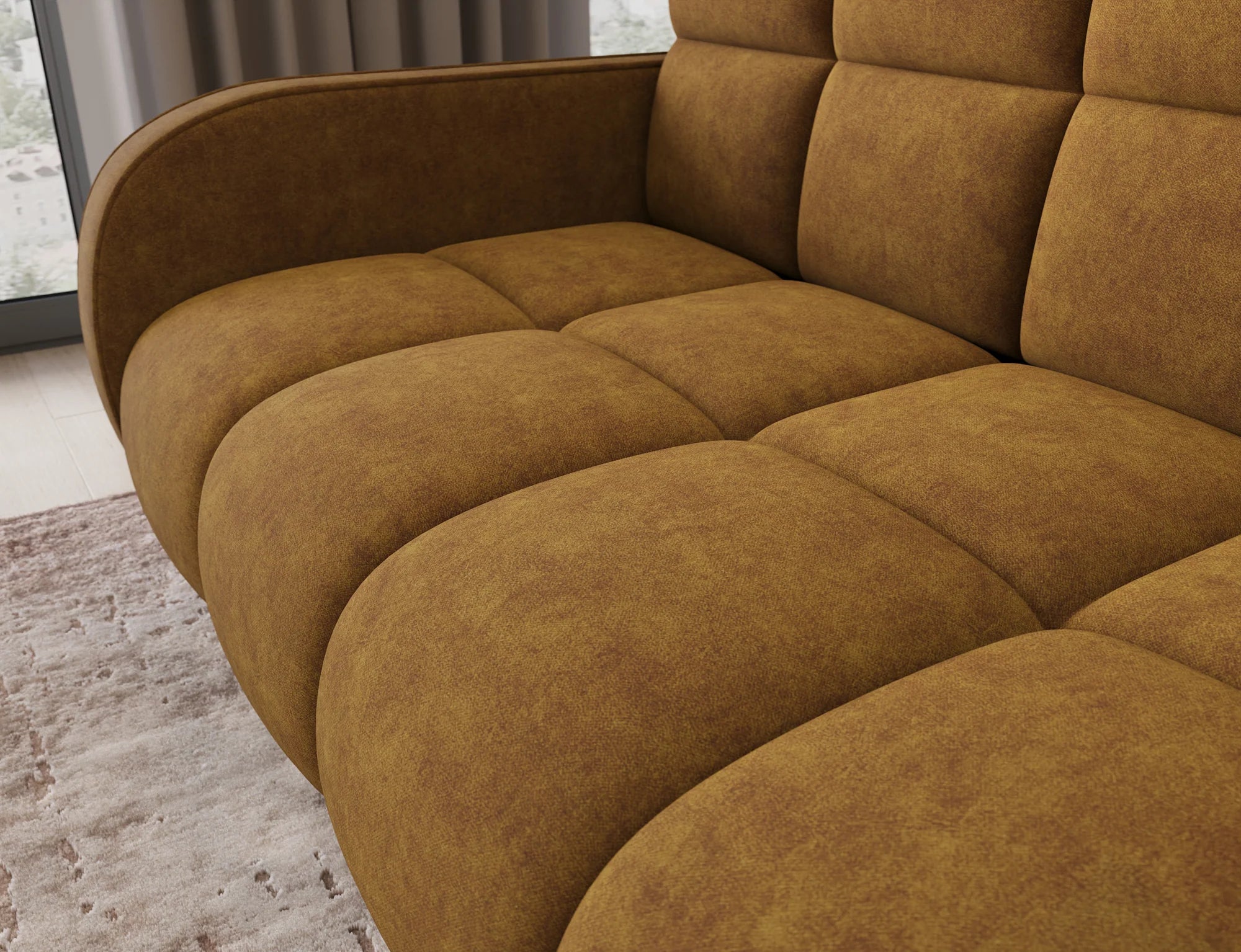 Eltap Deverio  Sofa Bed with Storage – 154 x 103 cm