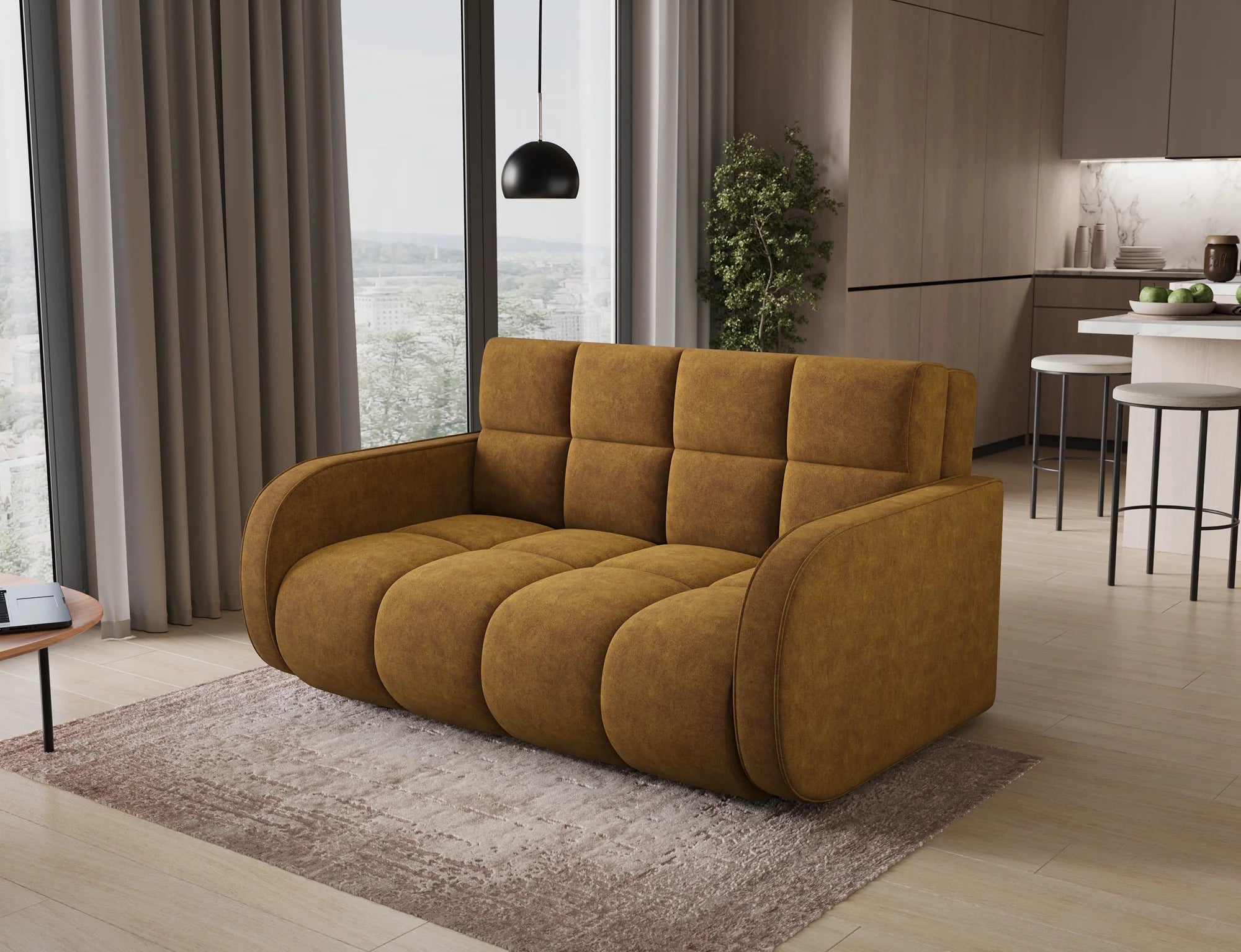 Eltap Deverio  Sofa Bed with Storage – 154 x 103 cm