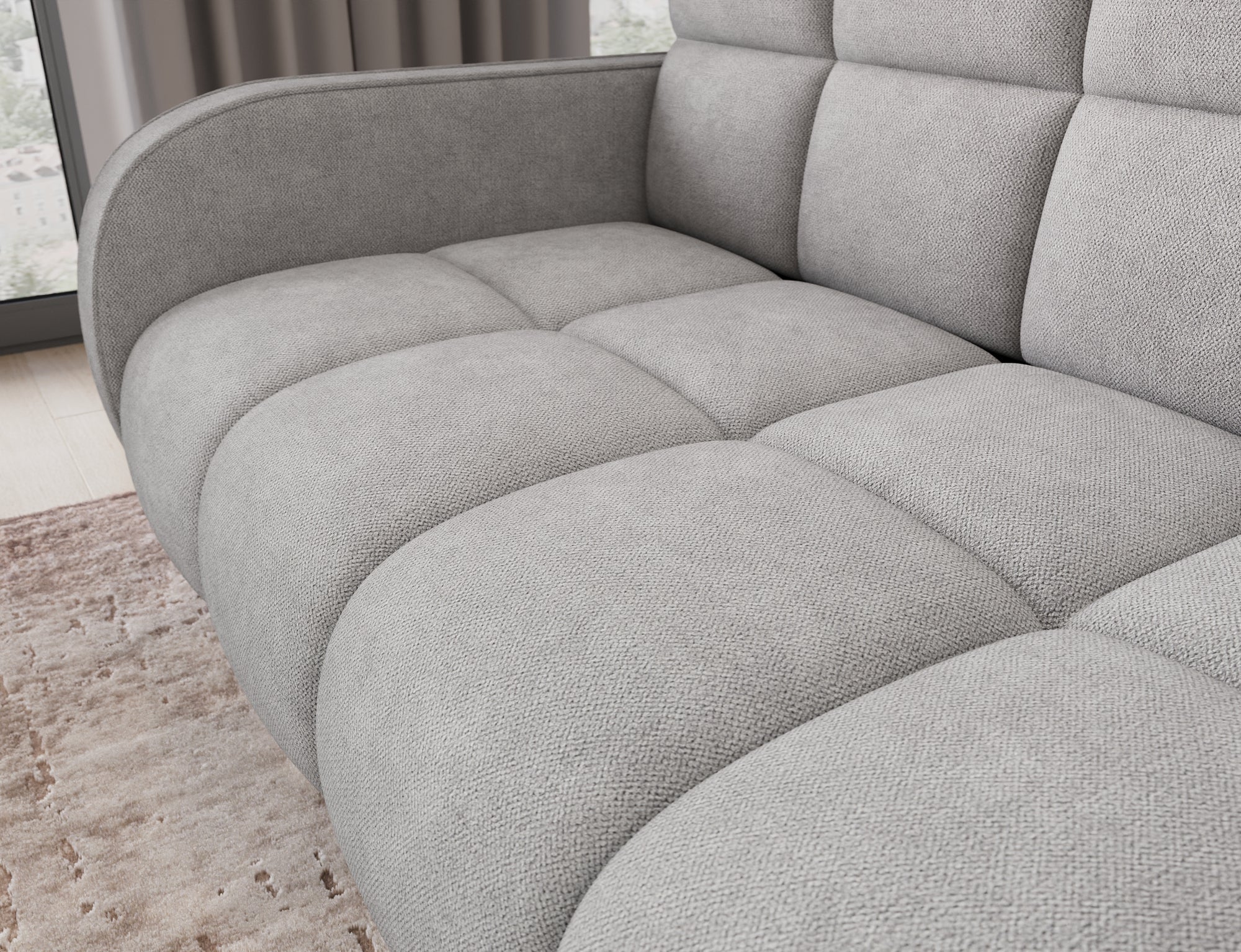 Eltap Deverio  Sofa Bed with Storage – 154 x 103 cm