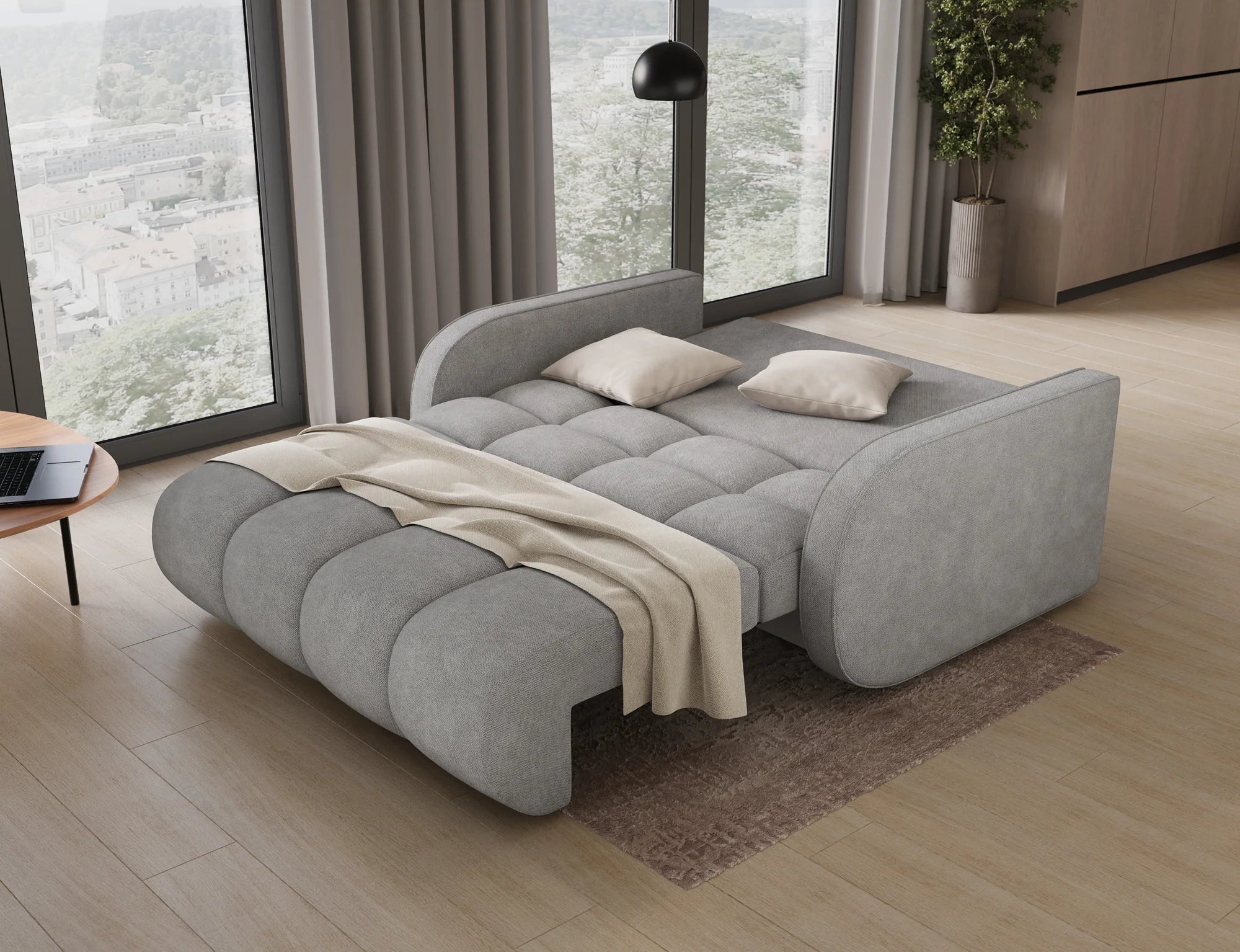 Eltap Deverio  Sofa Bed with Storage – 154 x 103 cm