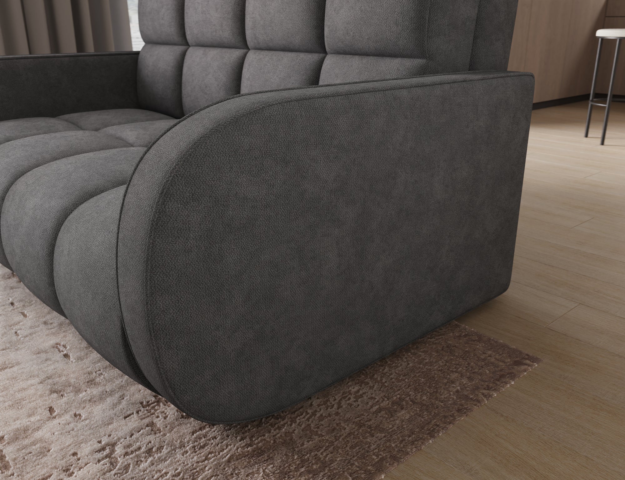 Eltap Deverio  Sofa Bed with Storage – 154 x 103 cm