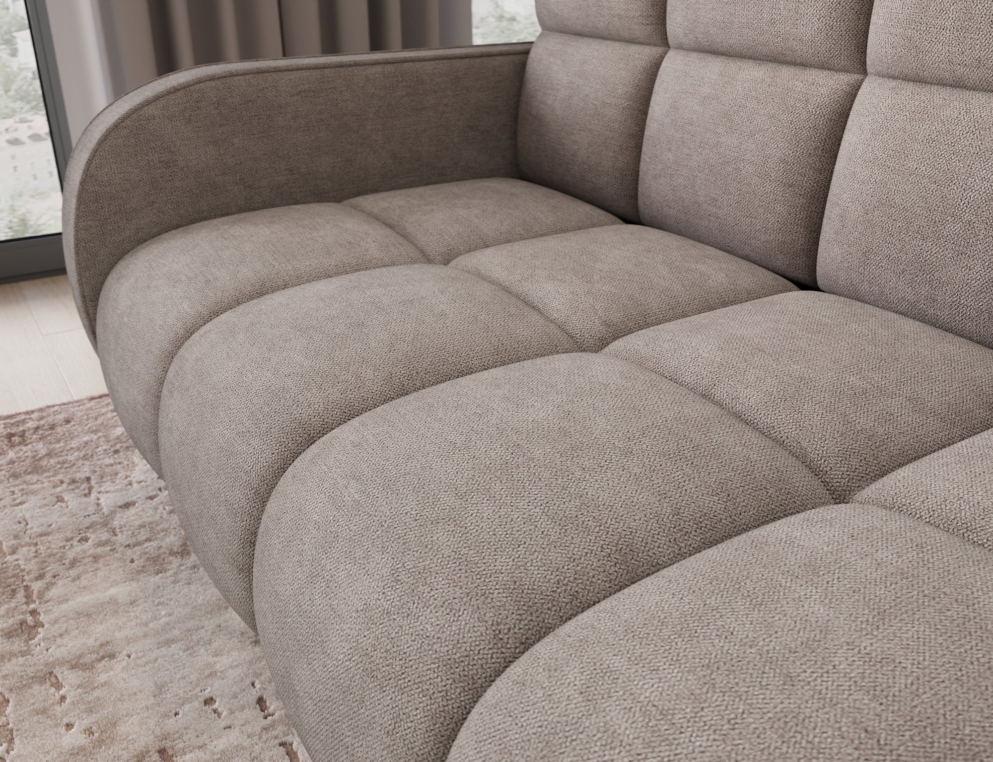 Eltap Deverio  Sofa Bed with Storage – 154 x 103 cm