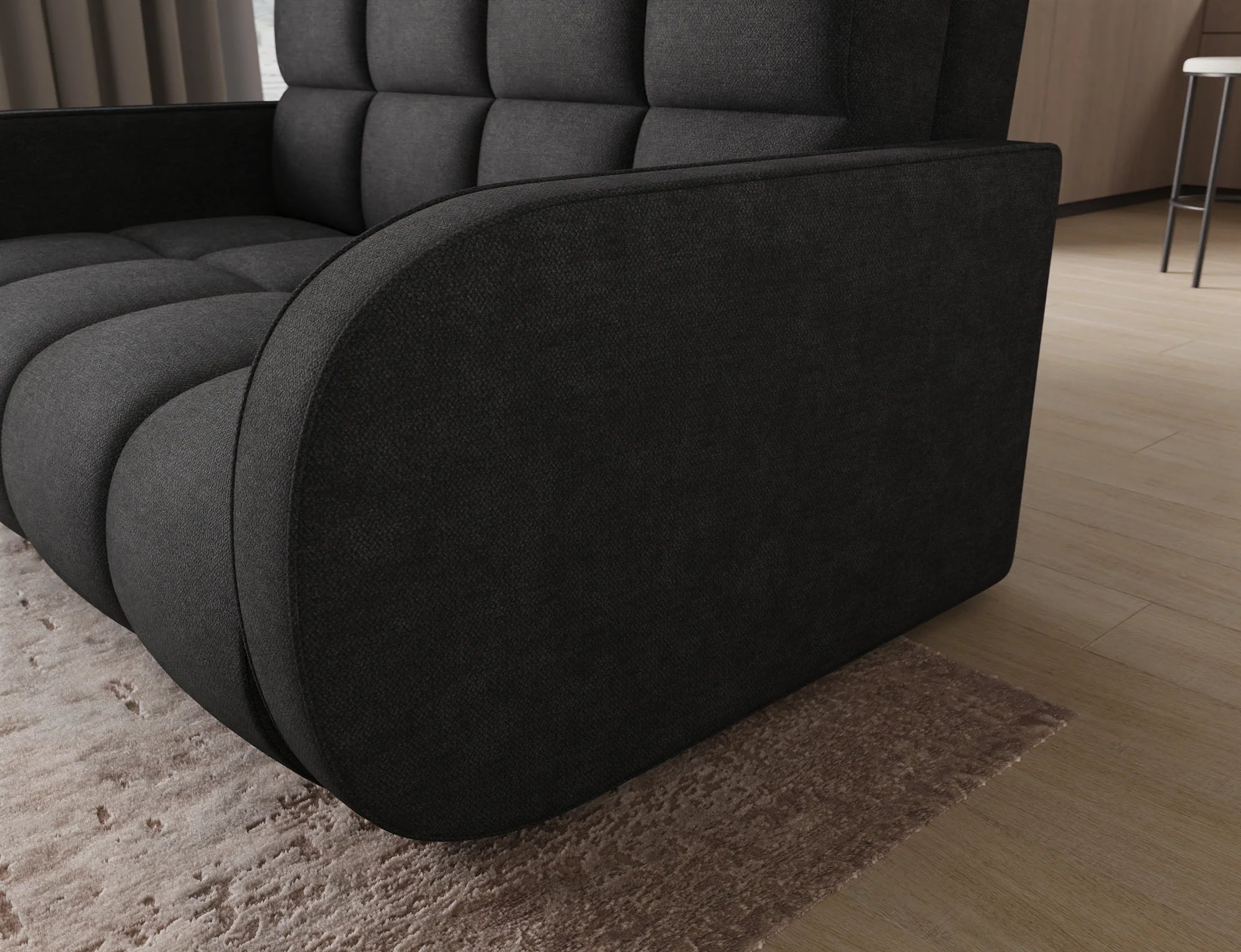 Eltap Deverio  Sofa Bed with Storage – 154 x 103 cm
