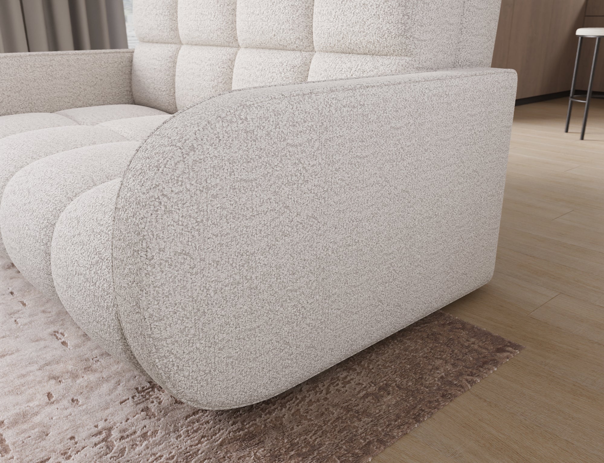 Eltap Deverio  Sofa Bed with Storage – 154 x 103 cm