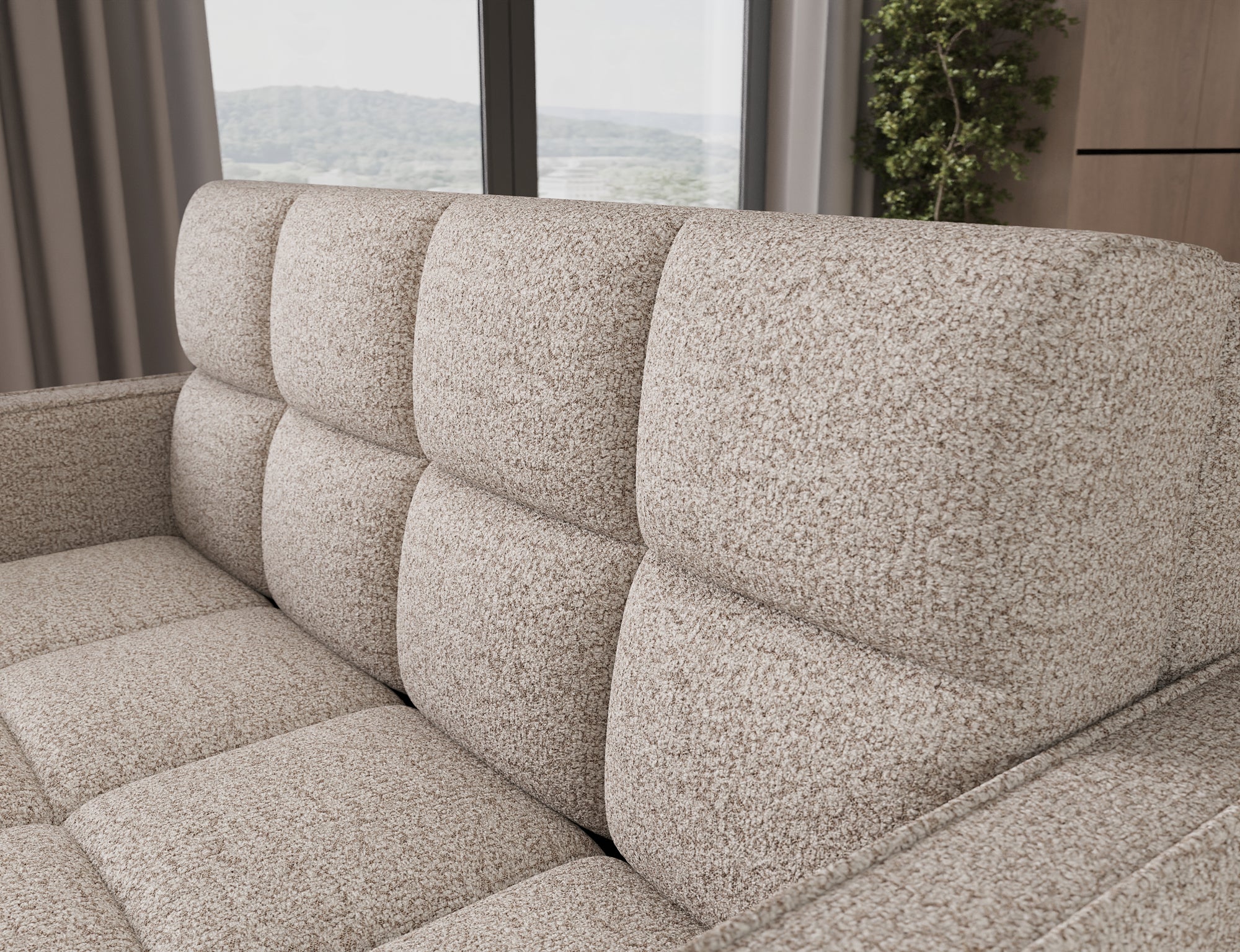 Eltap Deverio  Sofa Bed with Storage – 154 x 103 cm