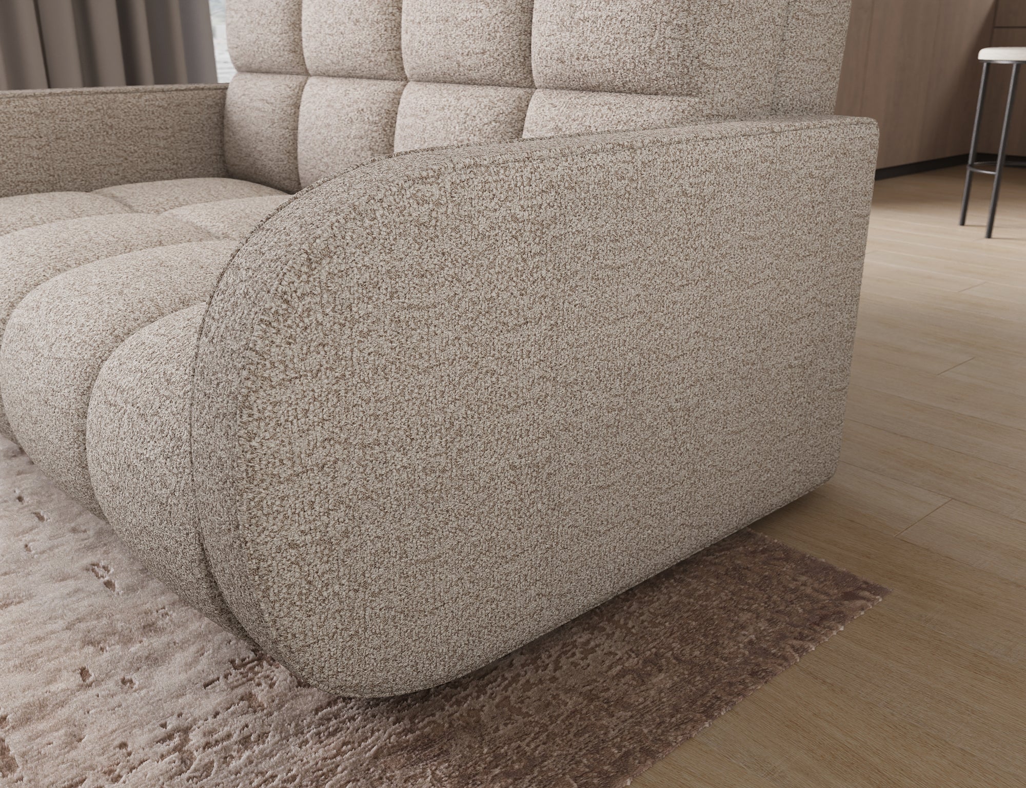 Eltap Deverio  Sofa Bed with Storage – 154 x 103 cm