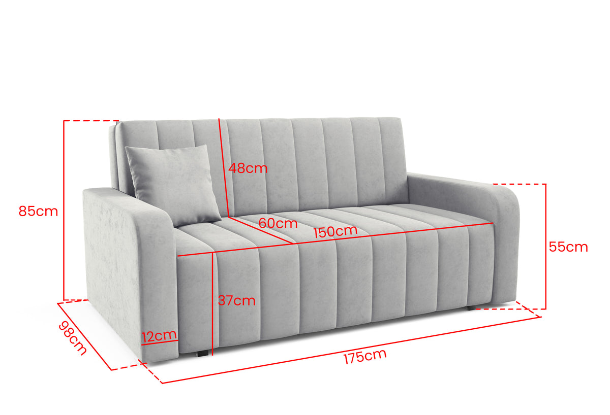 Marko IV Sofa Bed – Large with Storage-150 cm