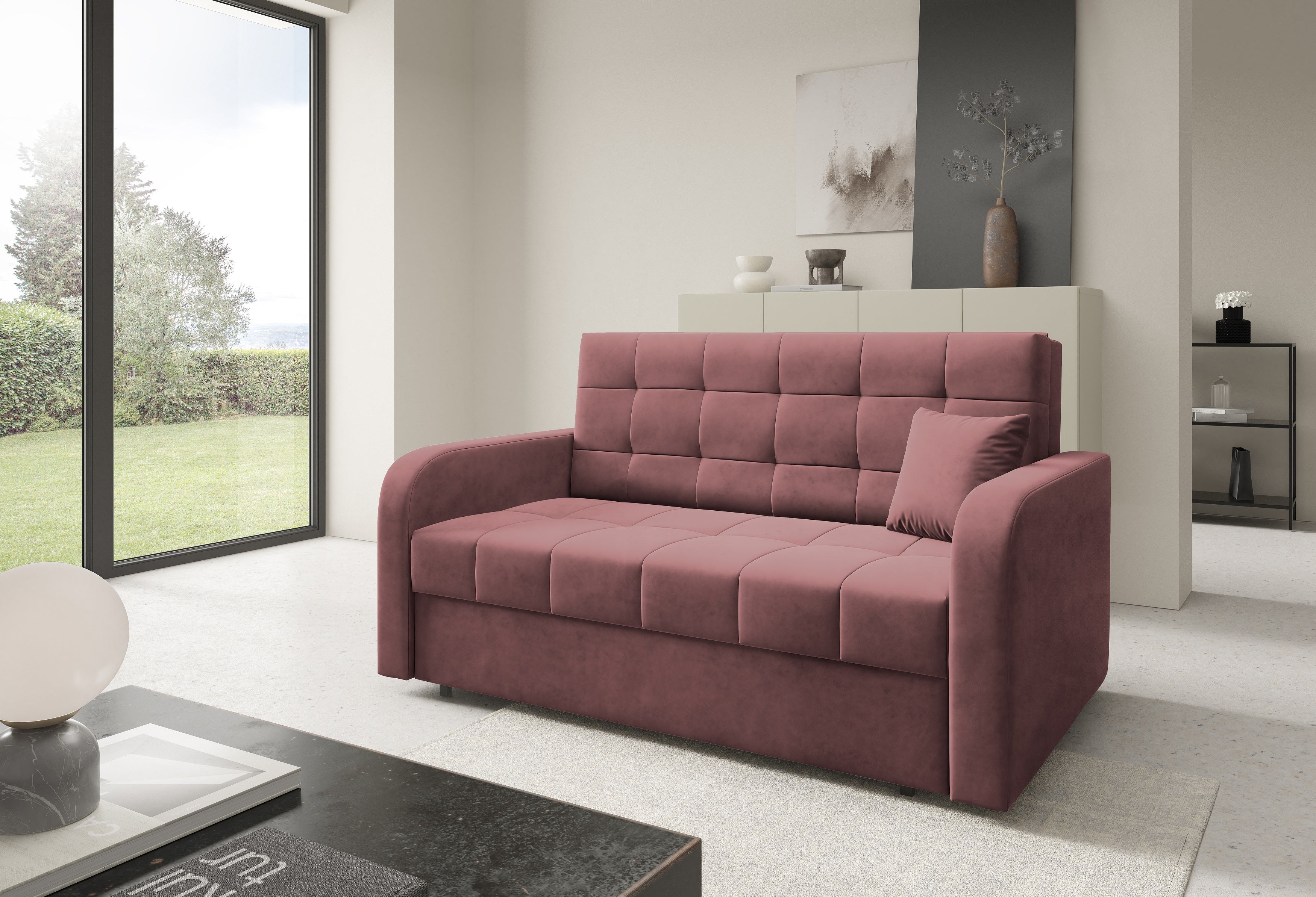 Haven III Sofa Bed – 3-Seater with Storage- 130 cm