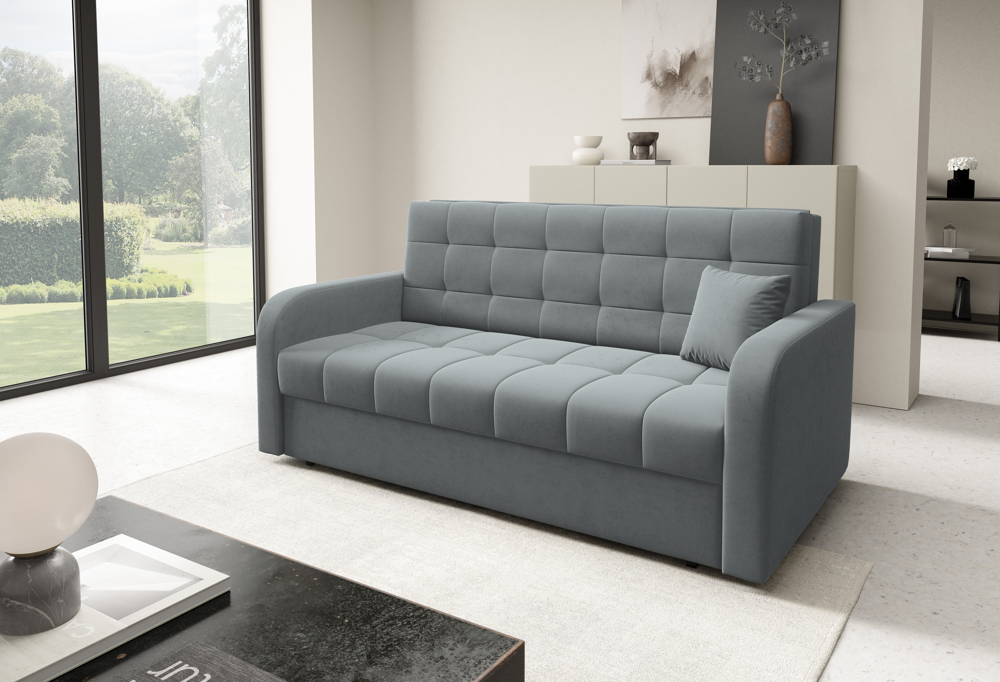 Haven IV Sofa Bed – 4-Seater with Storage- 150 cm