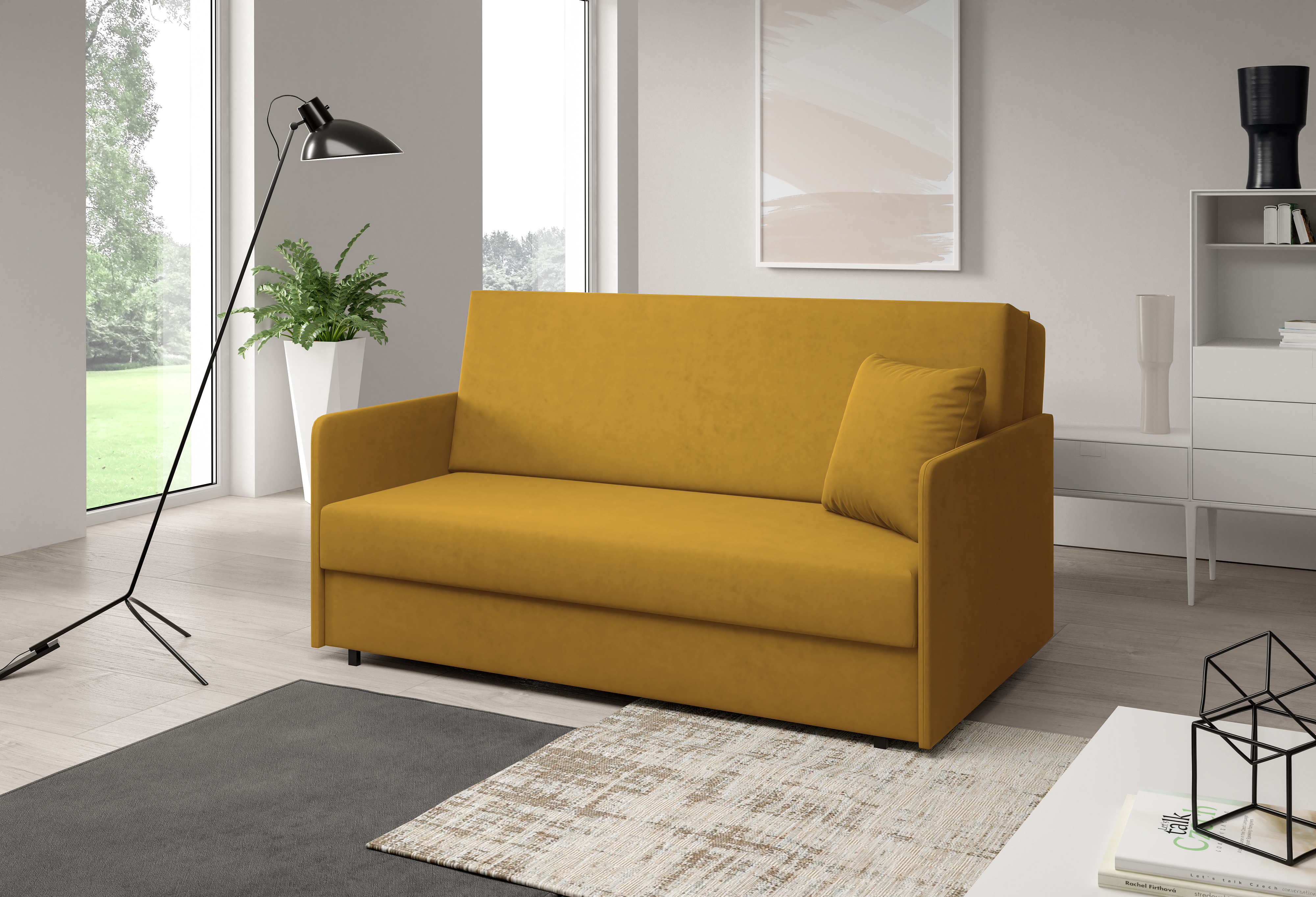 Antonio IV 3 Seater Sofa Bed – 160 cm