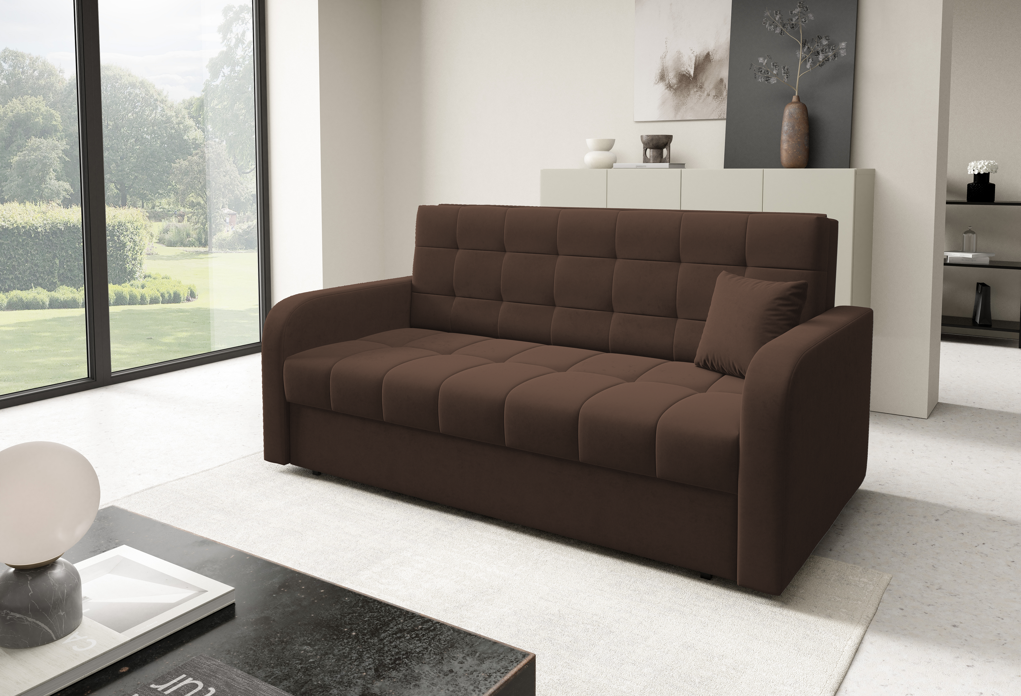 Haven IV Sofa Bed – 4-Seater with Storage- 150 cm