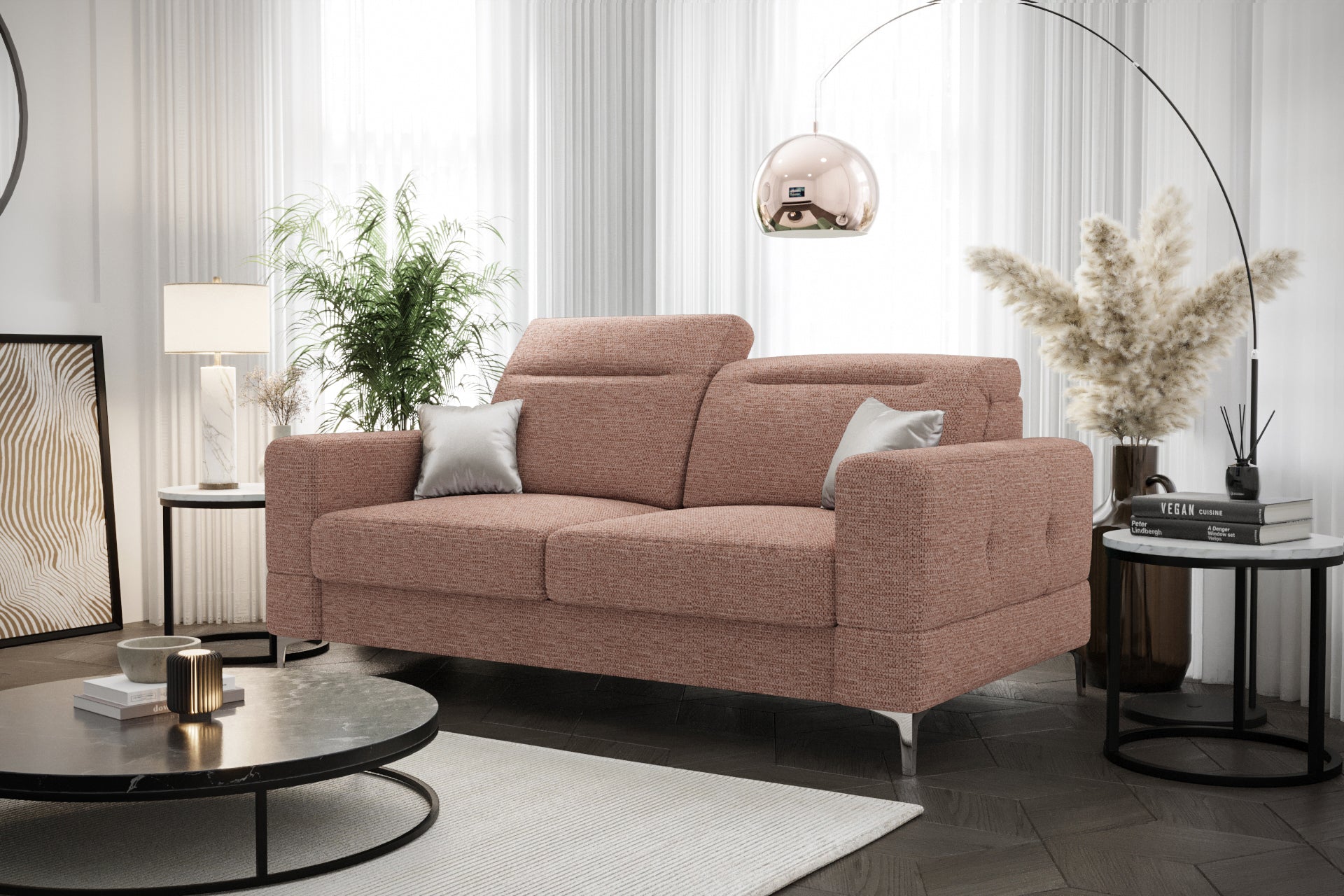 G-Malibu II Two-Seater Sofa: Elegant Comfort for Your Living Room