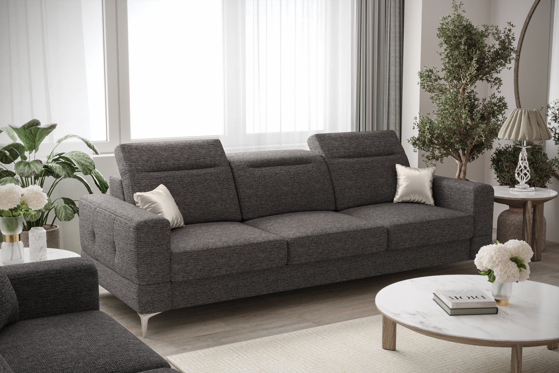 G-Malibu III Three-Seater Sofa: Modern Elegance Meets Comfort