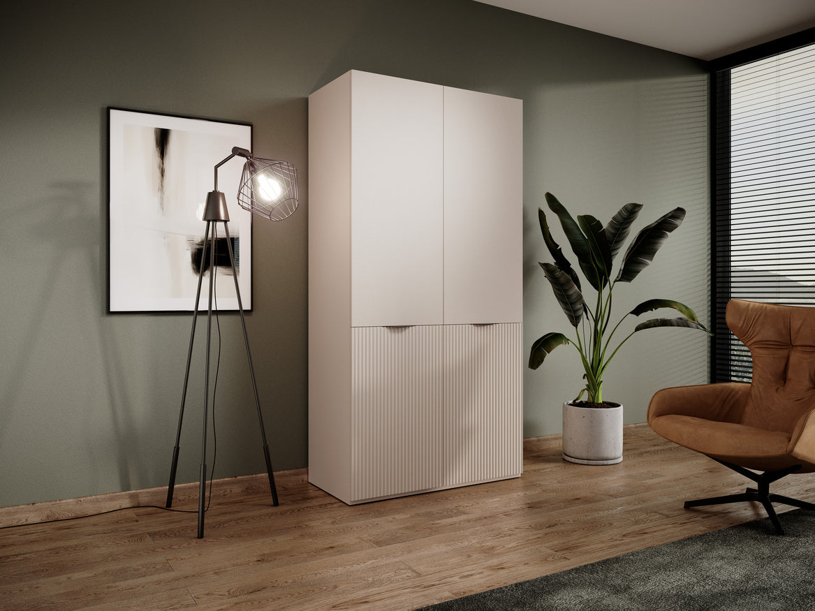 PI Sandbox Modular 2-Door Wardrobe – Nova Beige