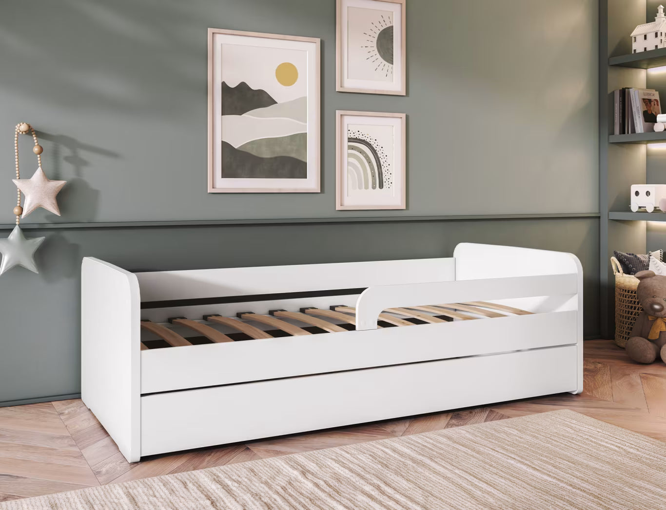 Eltap Duuli Children's Bed Blue 80 x 160 cm/ 80 x 200 cm