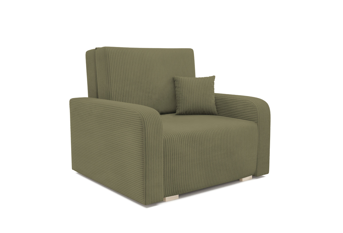 Ness I Chair Bed – Single with Storage-80 cm