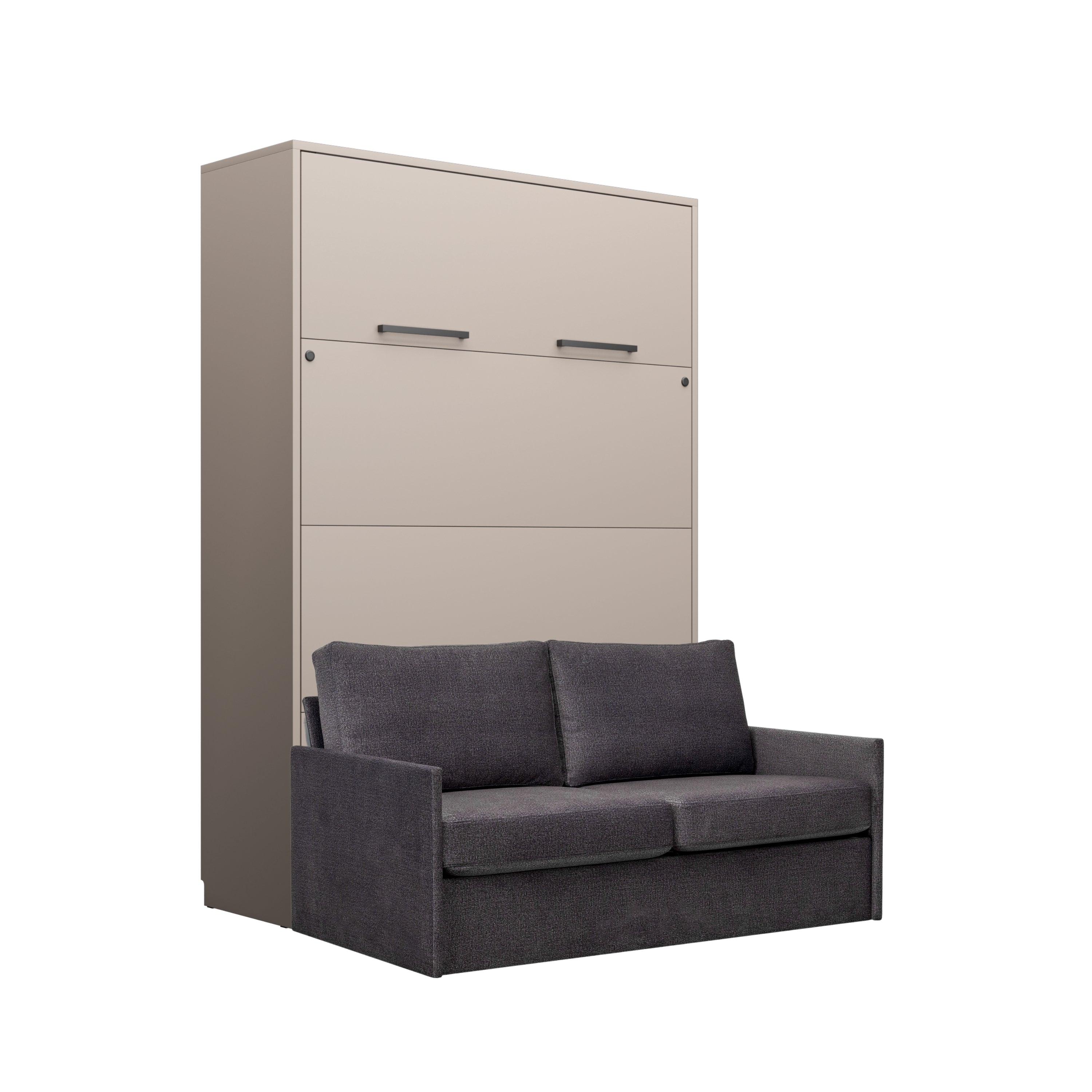 Genius Murphy Bed with Sofa Congo 160 x 200 cm and LED Lighting